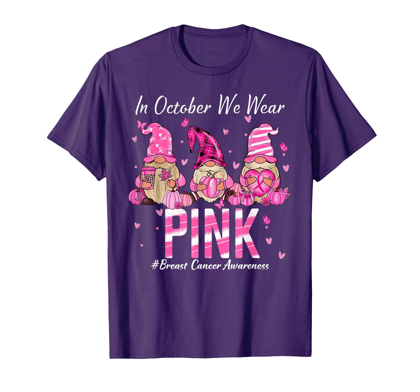 Breast Cancer Awareness Warrior Support Squad T-Shirt
