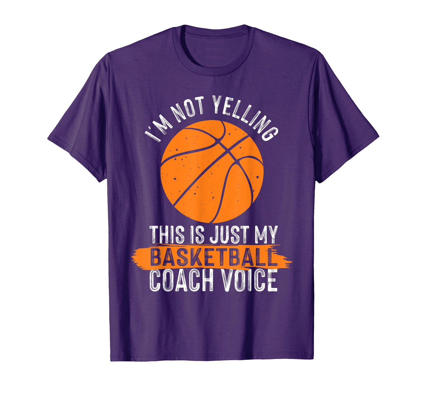 Cool Basketball Coach Men Women Basketball Coaching Voice T-Shirt