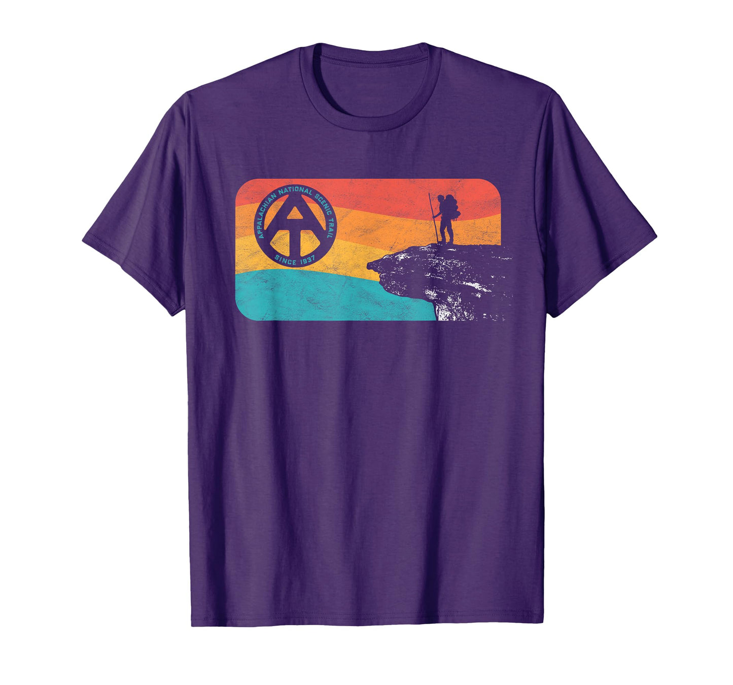 Appalachian Trail Retro McAfee's Knob Hiking Shirt