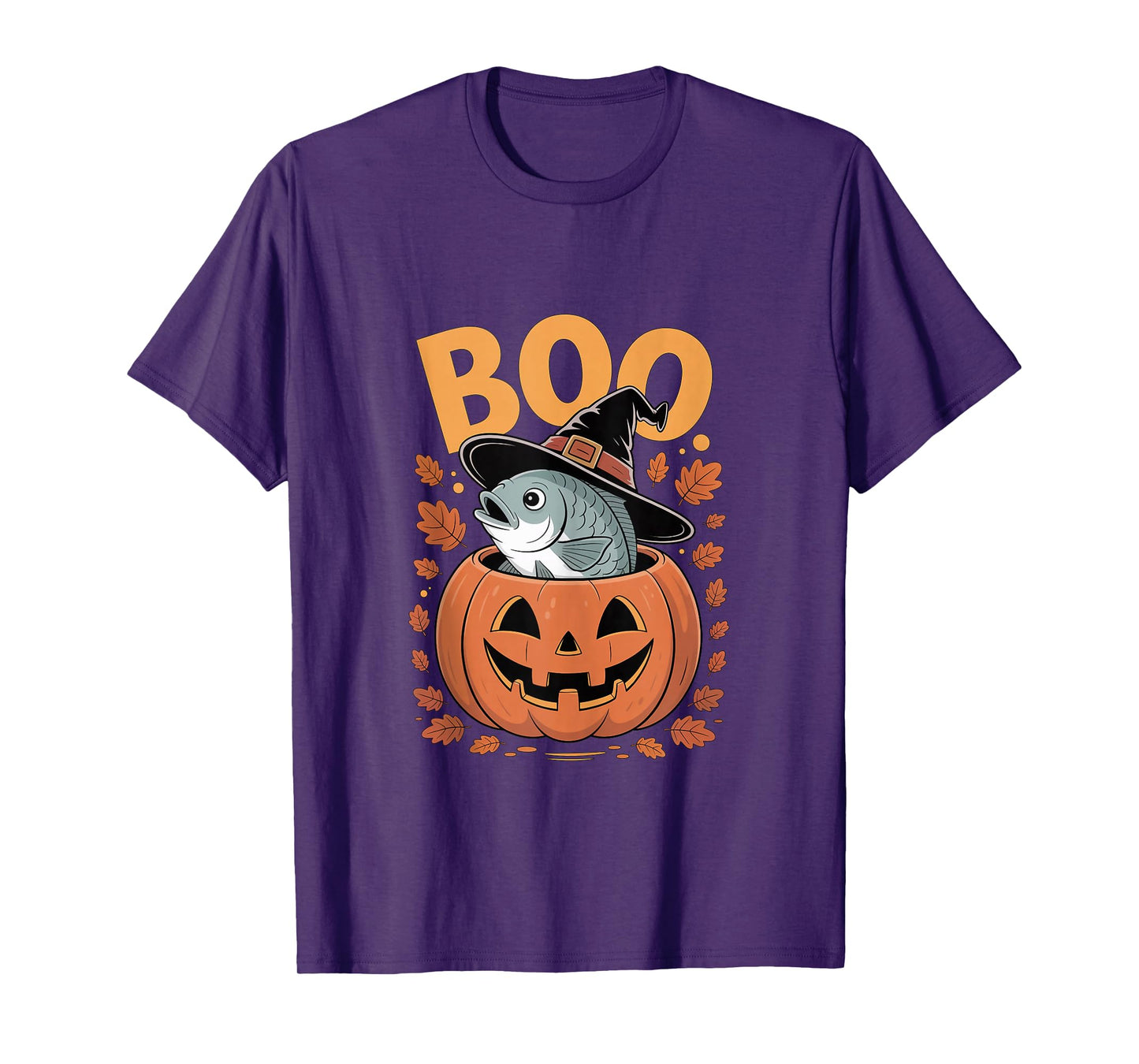 Fish Costume on Pumpkin Halloween Fish Tank Top
