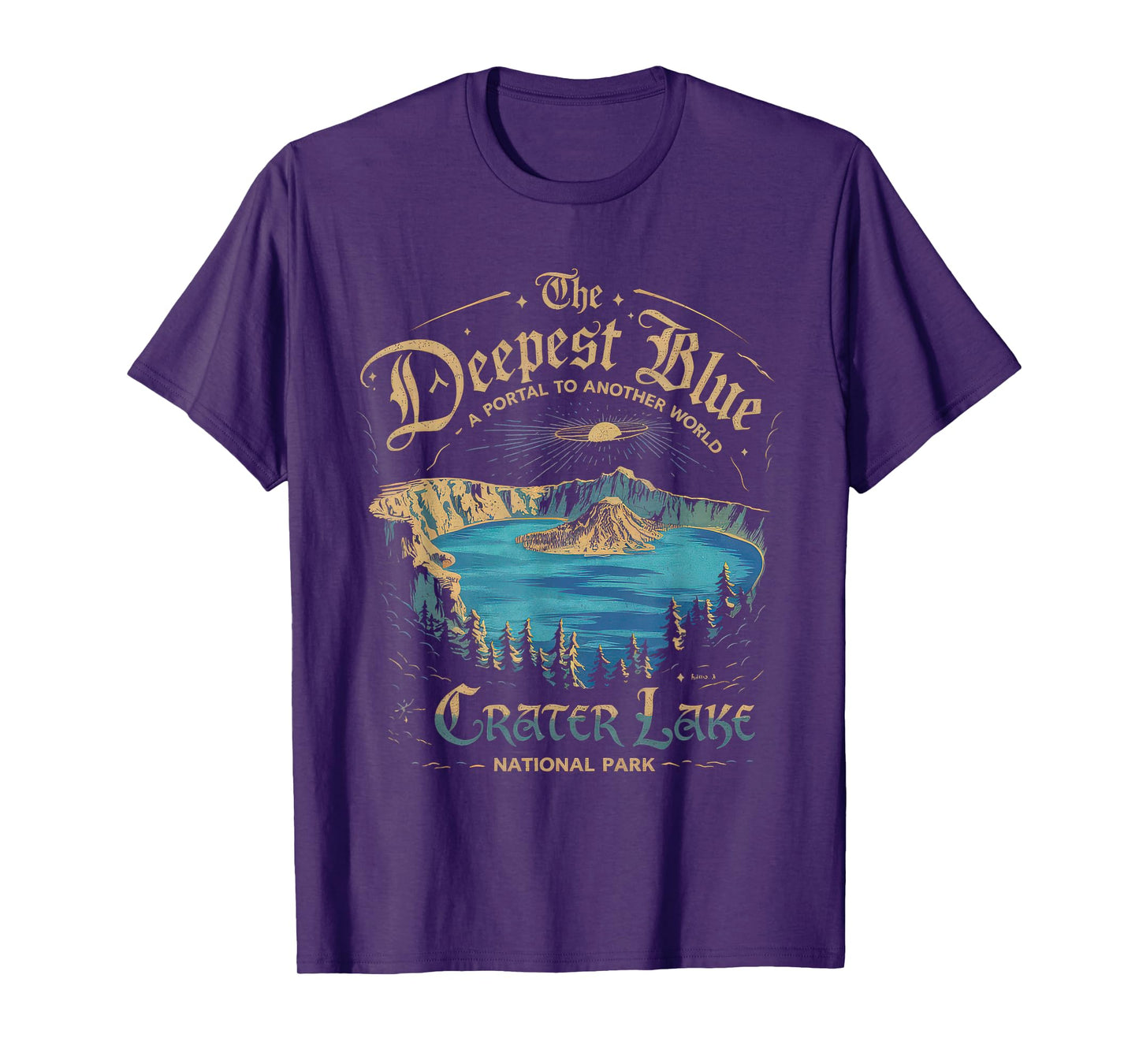Crater Lake National Park Tshirt Men Women Oregon Mazama T-Shirt