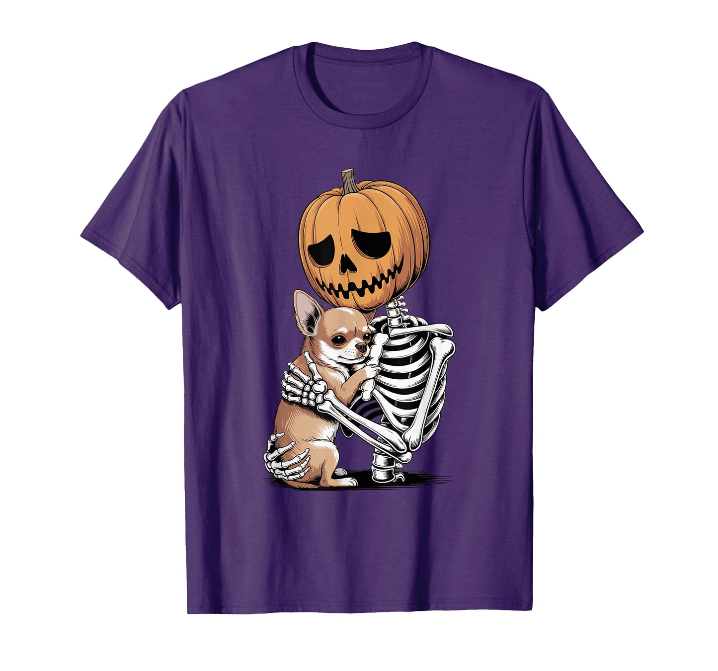 Halloween Skeleton Chihuahua Chihuahuas T-Shirt