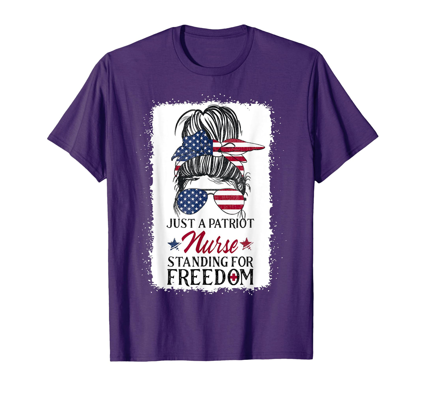 Nurses for Medical Freedom - Patriotic Nurse Women Kids Men T-Shirt