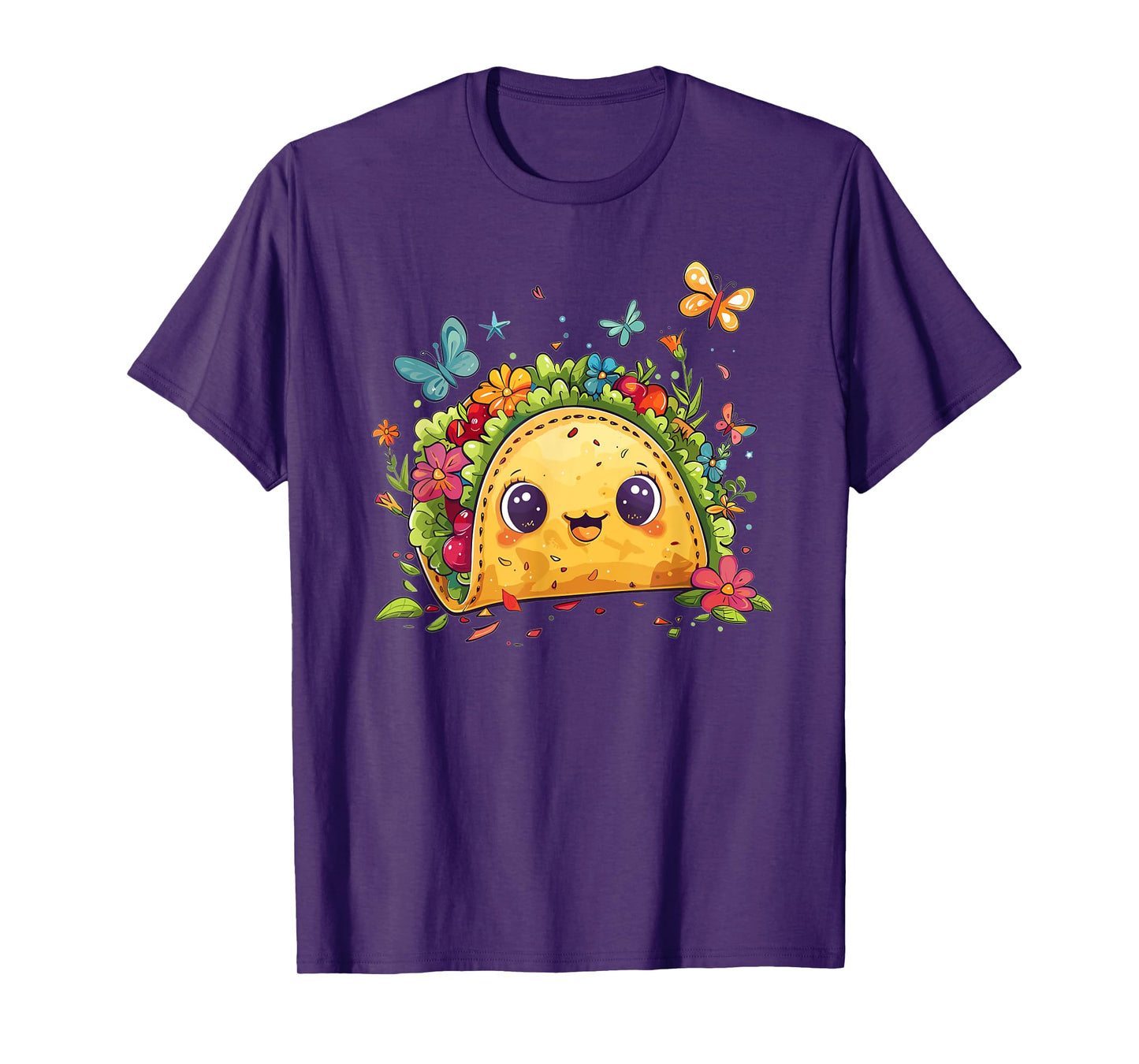 Cute Taco Art I Kids Taco T-Shirt