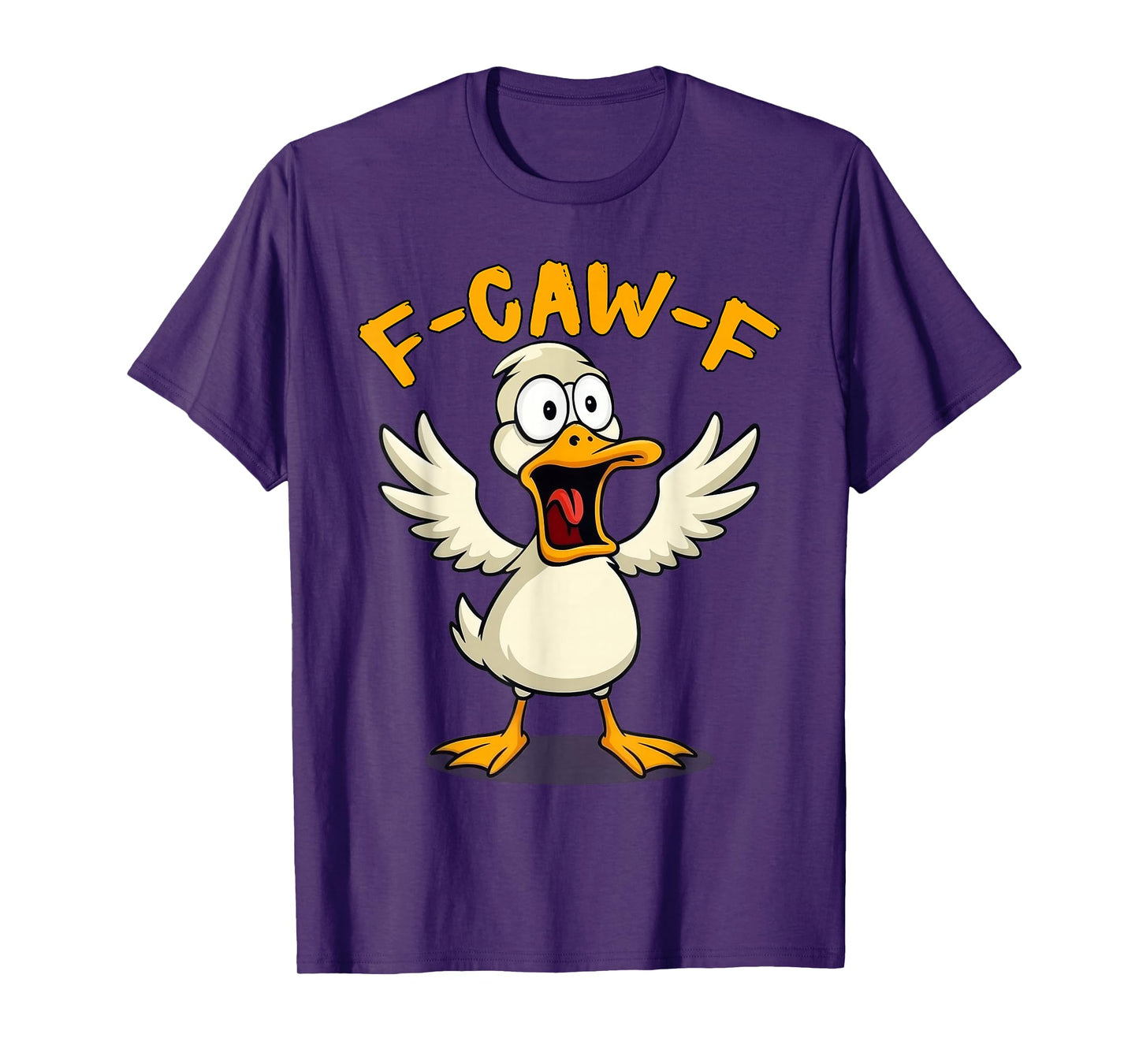 F-Caw-F Duck FCAWF Duck Funny Duck Meme T-Shirt