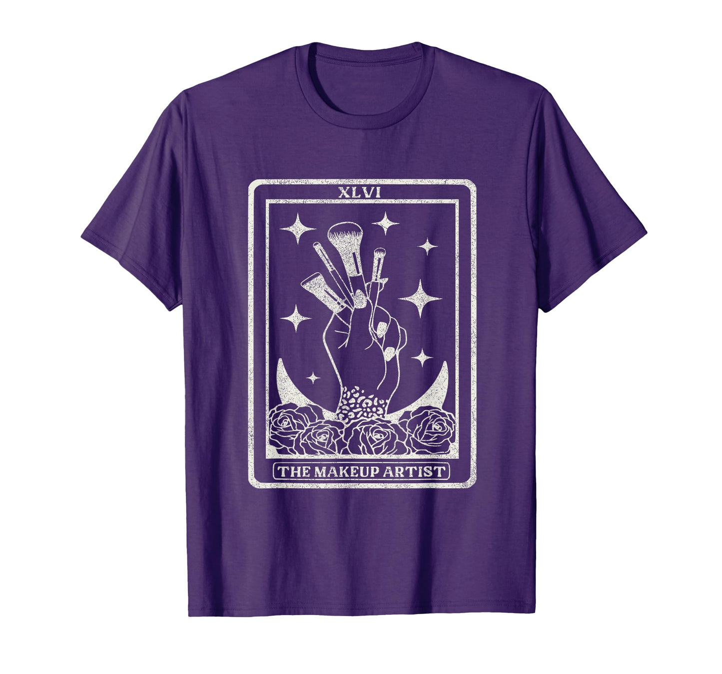 Vintage The Makeup Artist Tarot Card MUA The Makeup Artist T-Shirt