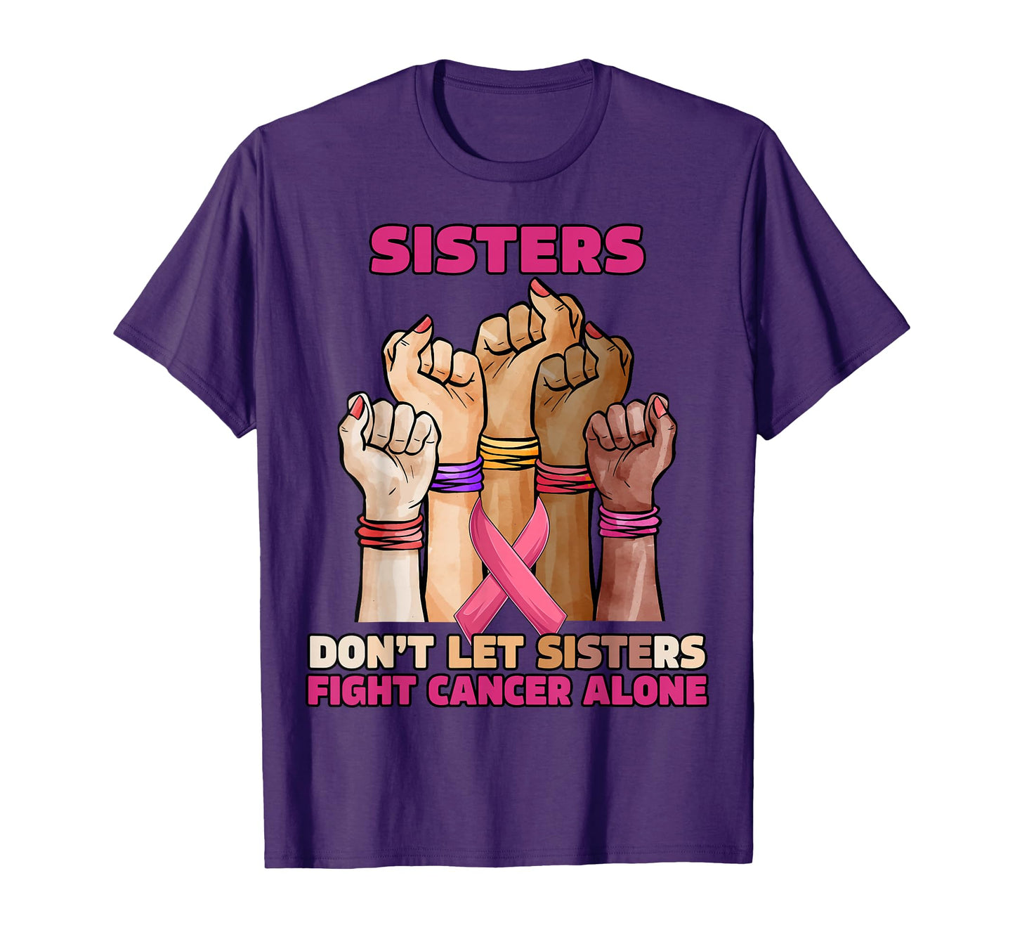 Pink Ribbon Breast Cancer Awareness Pink Ribbon October T-Shirt