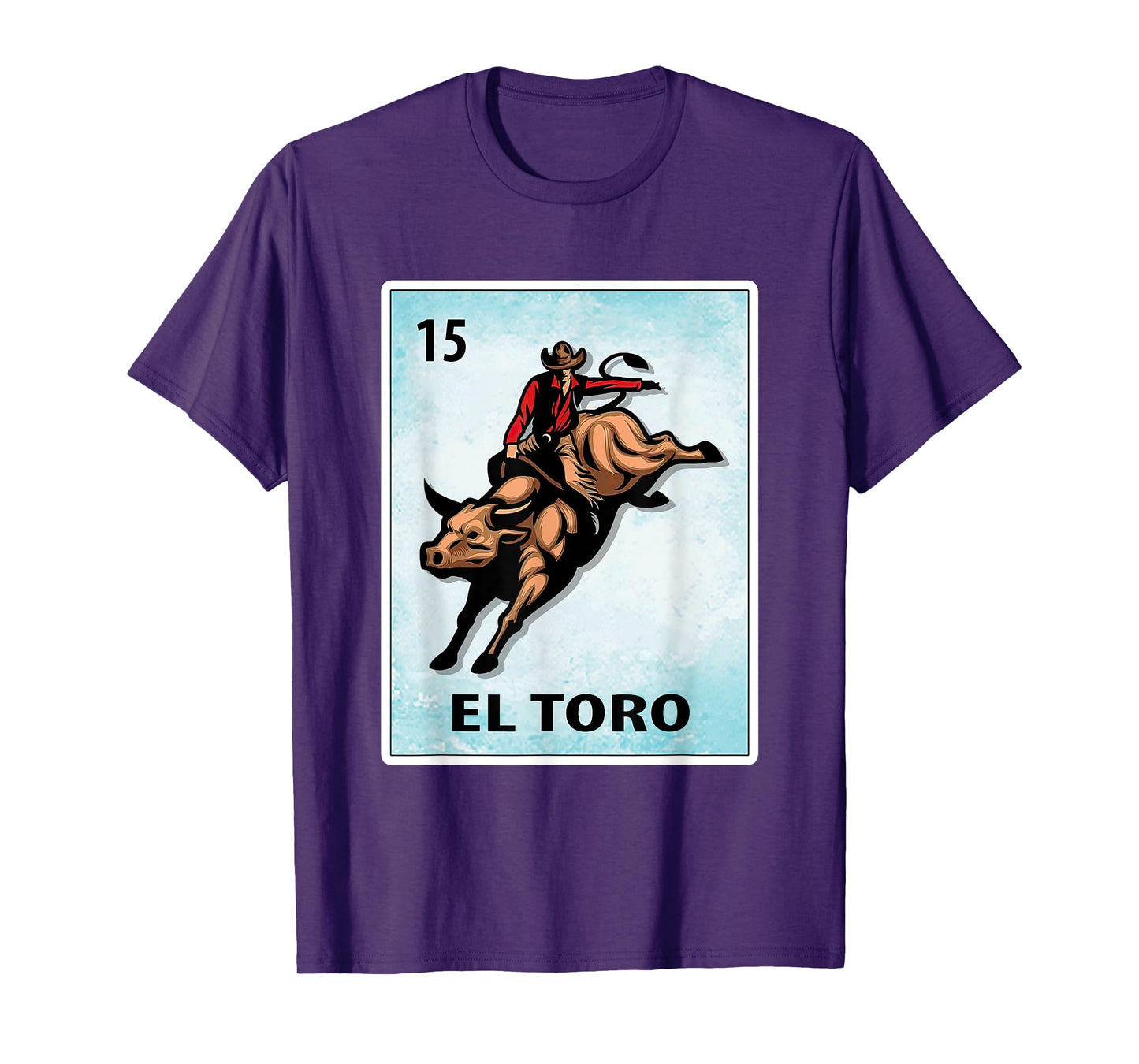 El Toro Mexican Bull Riding Cards T-Shirt