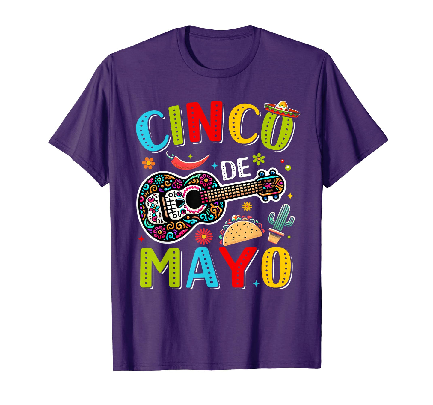 Cinco de Mayo Fiesta Mexican Party 5 De Mayo Men Women T-Shirt