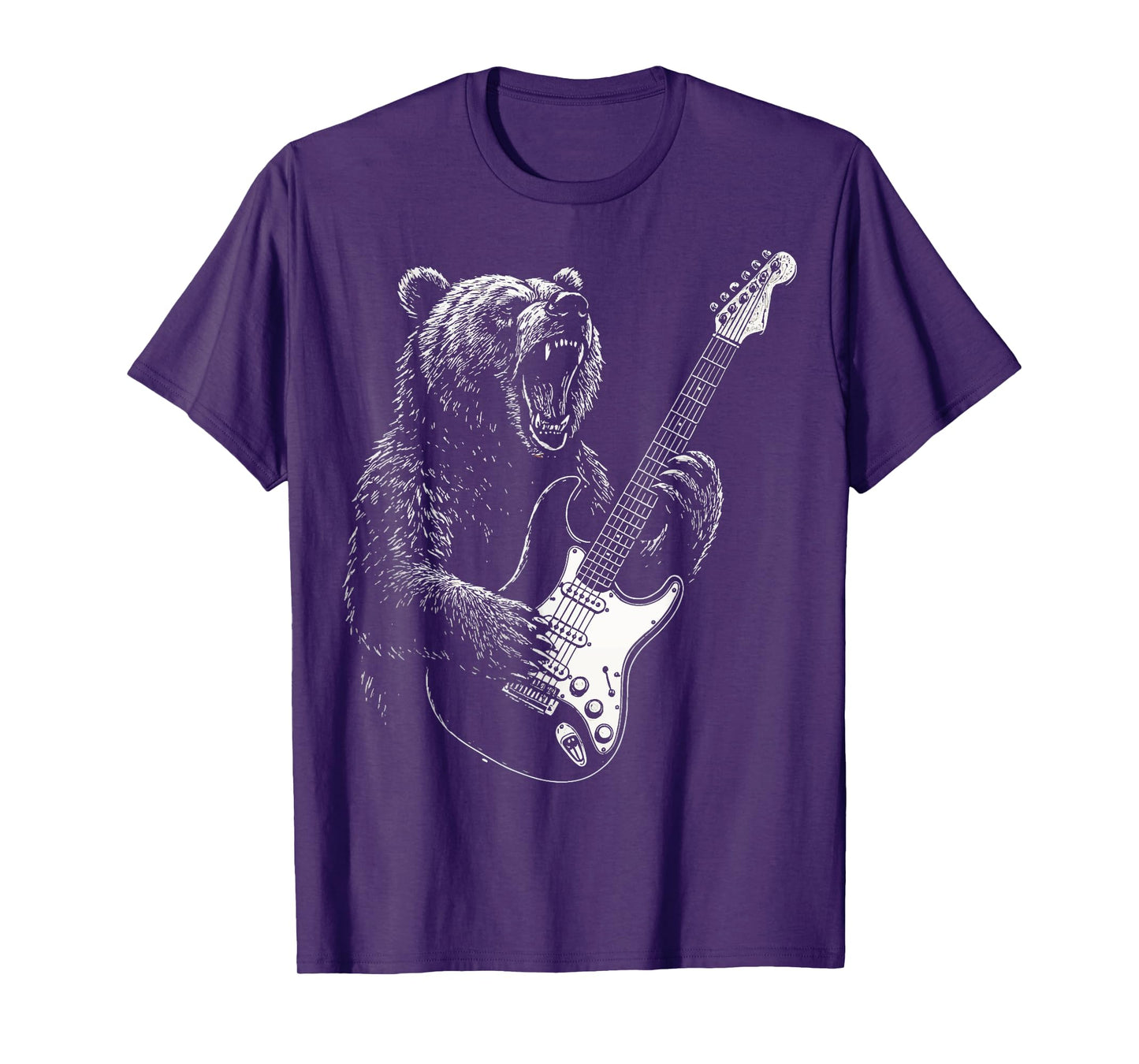 Bear Playing Guitar T-Shirt