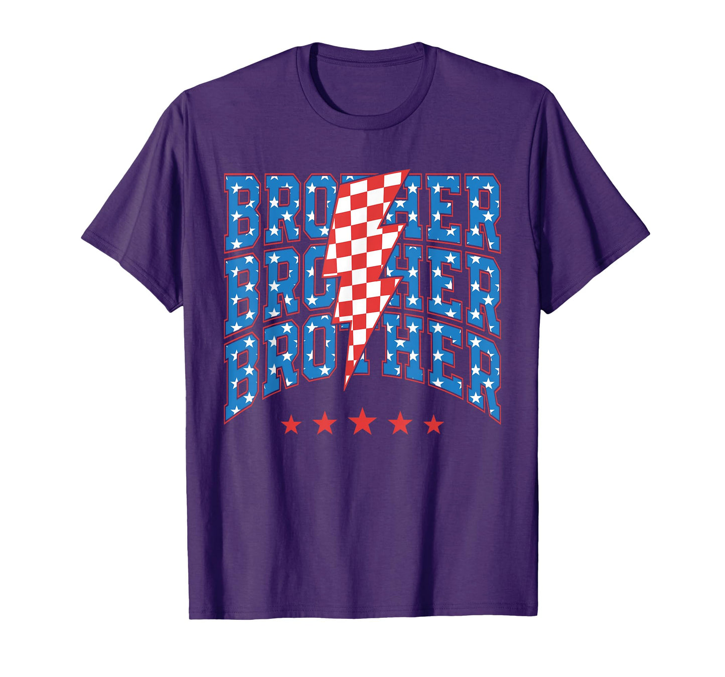 Brother Fourth of July Independent US Flag Family Matching T-Shirt