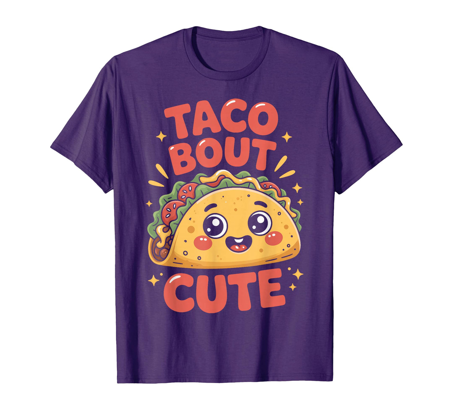 Taco Bout Cute for Kawaii Food Fans and Taco Lovers T-Shirt