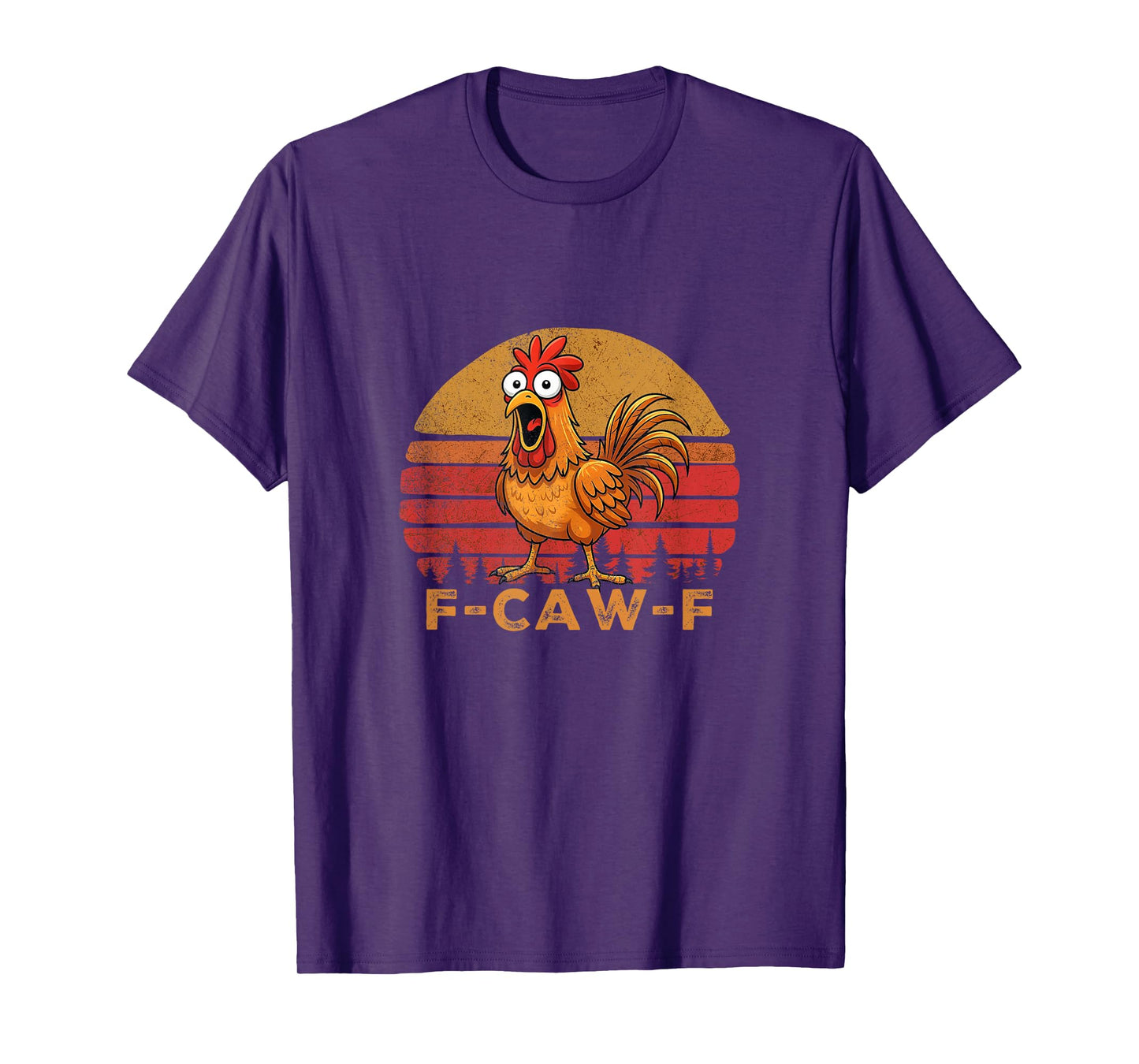 Funny F-Caw-F Chicken FCAWF Chicken T-Shirt