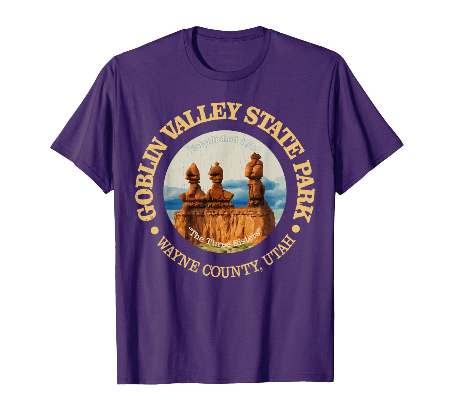 Goblin Valley State Park, Utah Vintage Natural Wonders T-Shirt