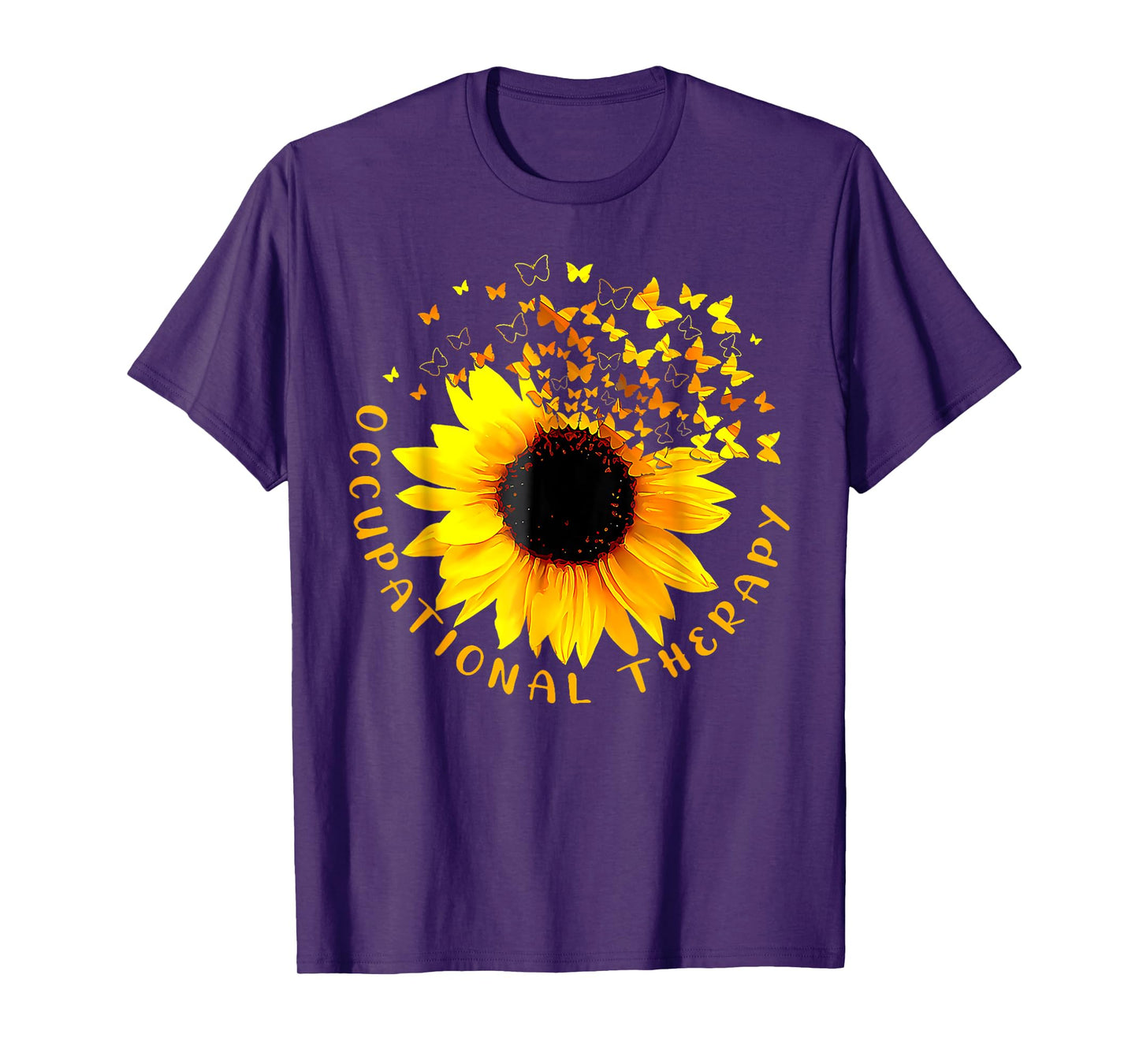 Occupational Therapy Sunflower OT Therapist Assistant T-Shirt