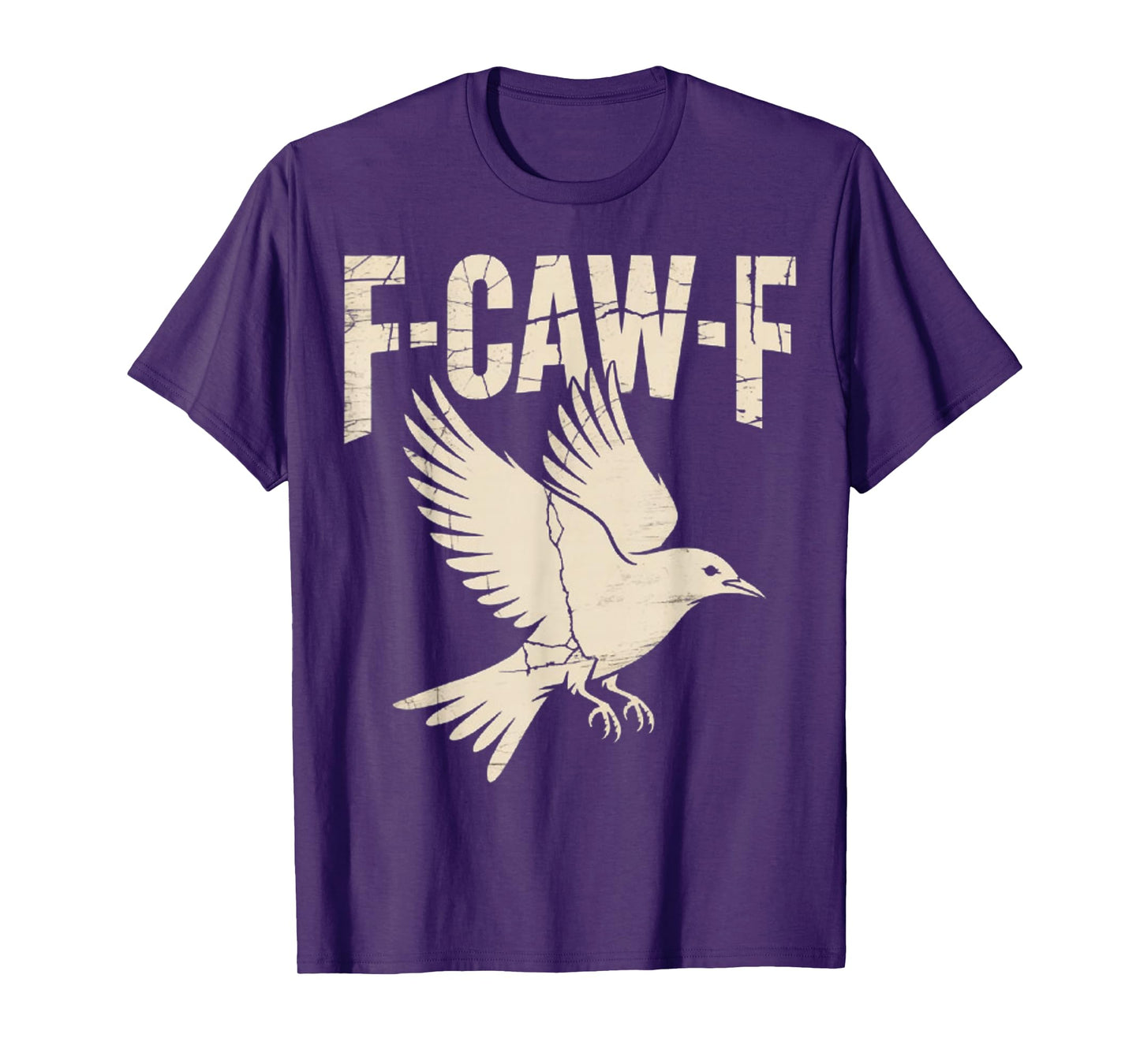 F-Caw-F Funny Flying Bird T-Shirt