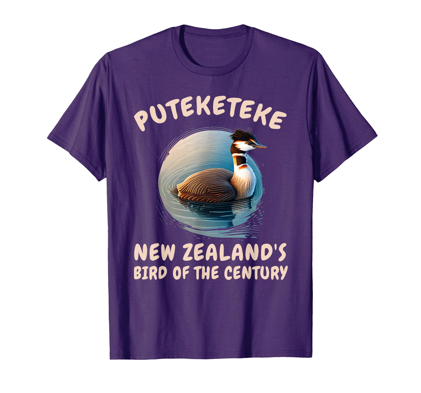The Puteketeke New Zealand's Bird of the Century men & women T-Shirt