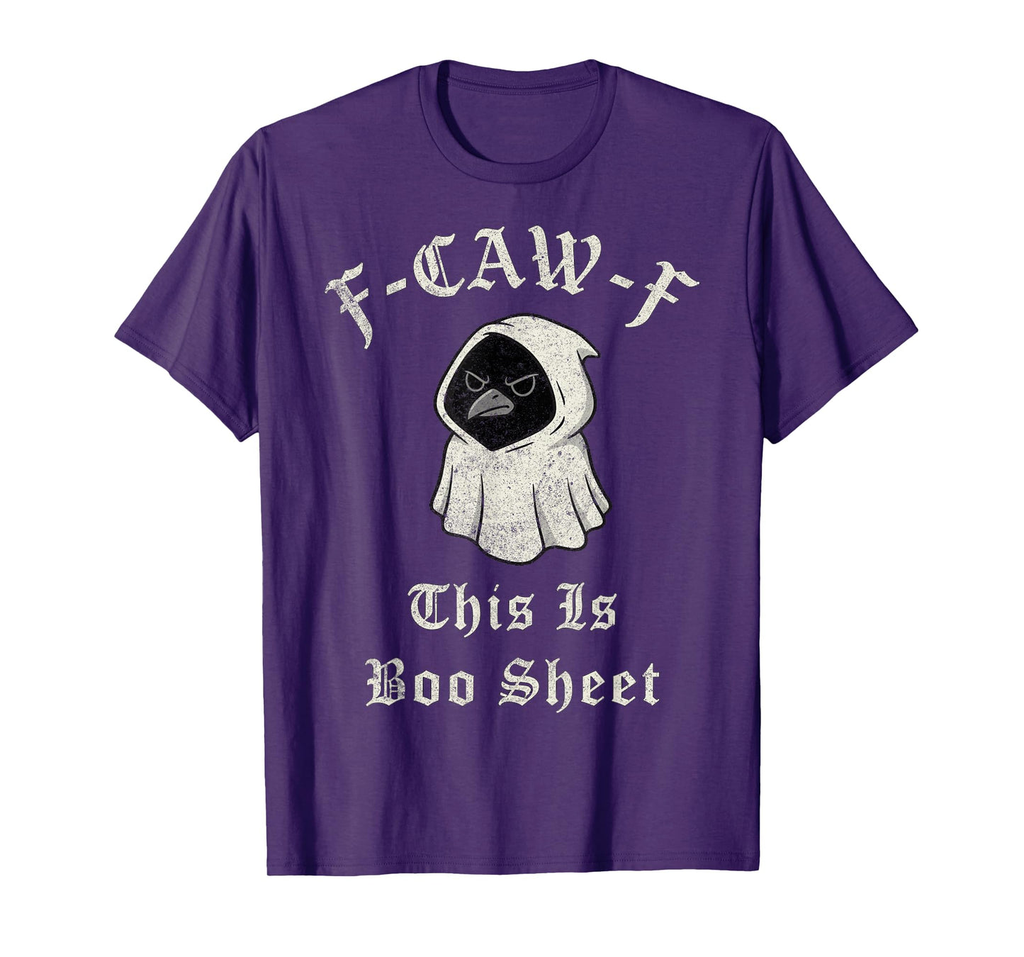 F-Caw-F This is Boo Sheet Ghost Halloween Costume Funny T-Shirt