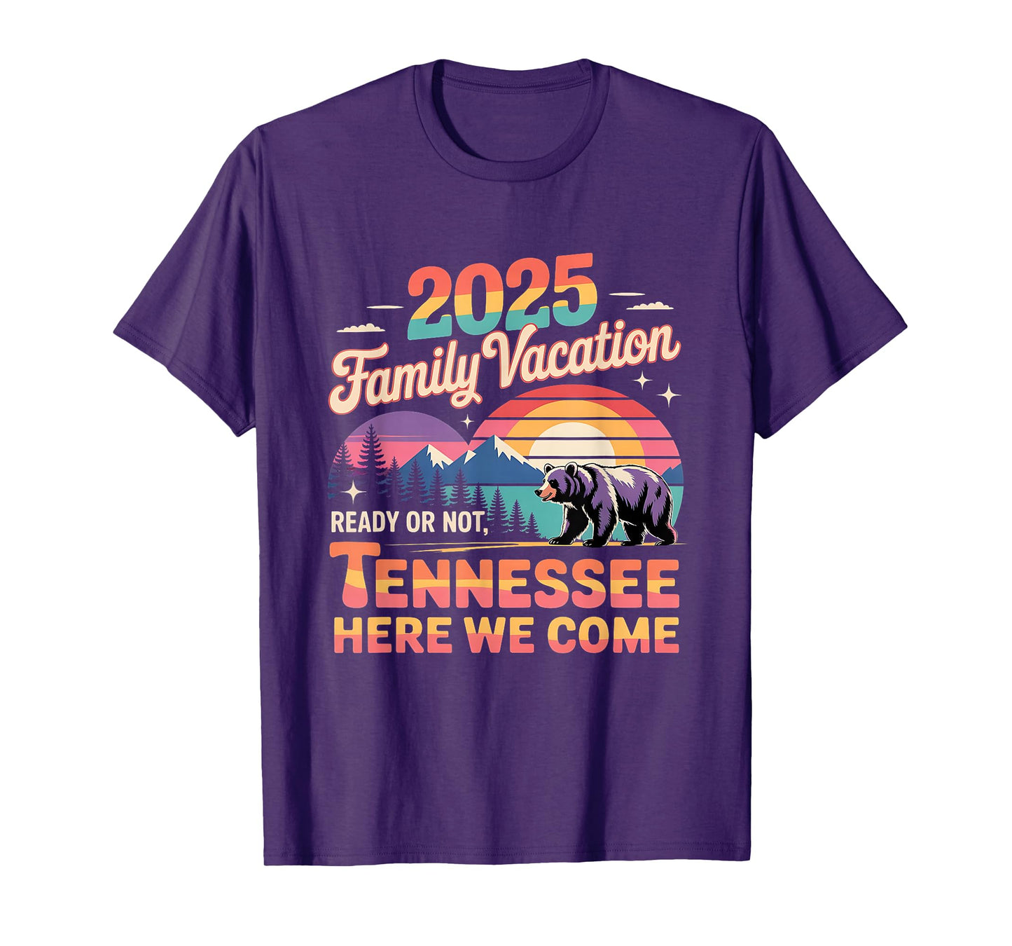 Great Smoky Mountains National Park Family Vacation 2025 T-Shirt