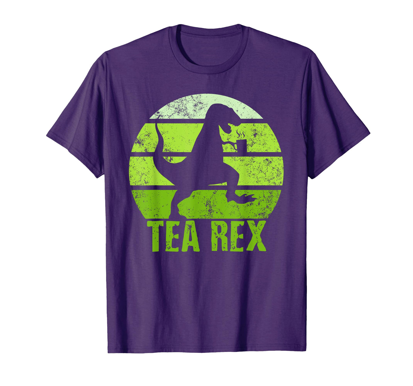 Tea Rex Shirt Retro Vintage T-rex Funny Dinosaurs Tea Party T-Shirt