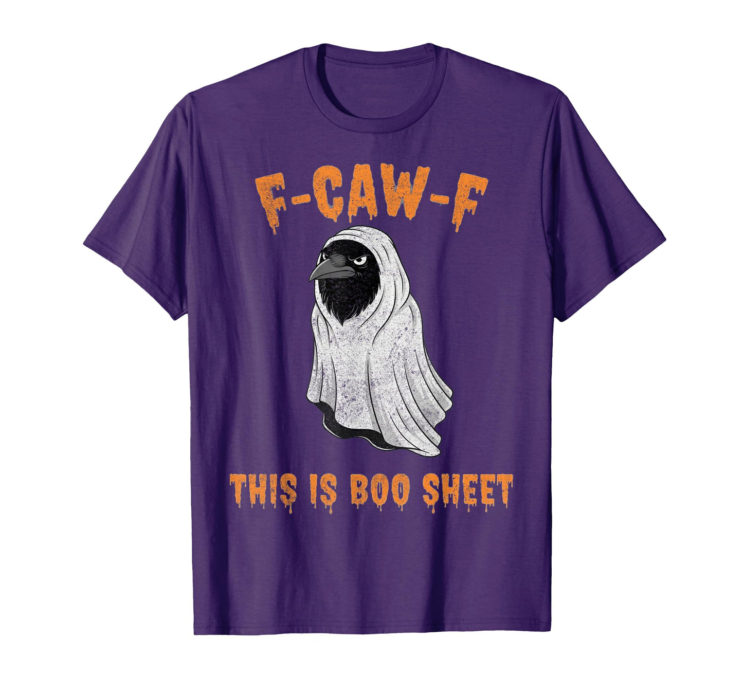 F-Caw-F This is Boo Sheet Ghost Halloween Costume Funny T-Shirt