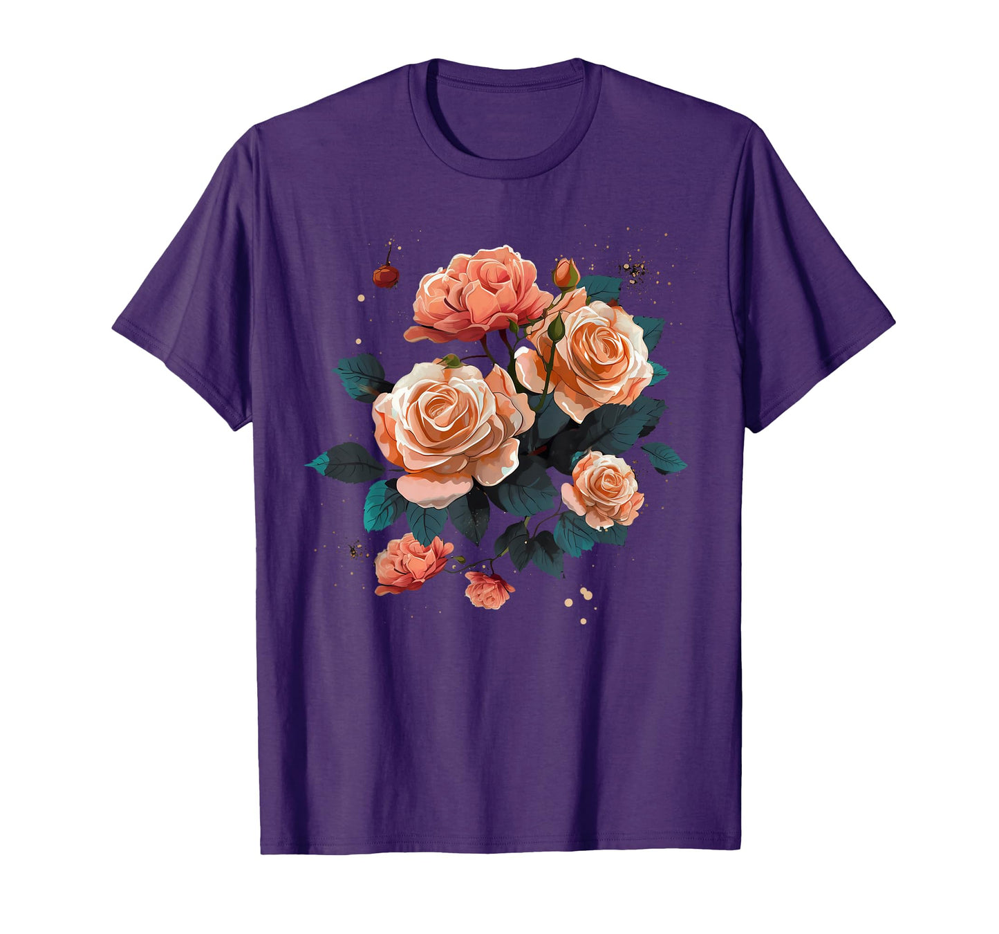 Bouquet of Roses on Rose flowers T-Shirt