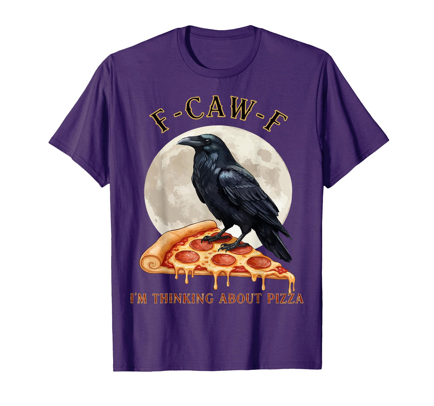 F-CAW-F Raven Crow Funny Bird Humor I'm Thinking T-Shirt