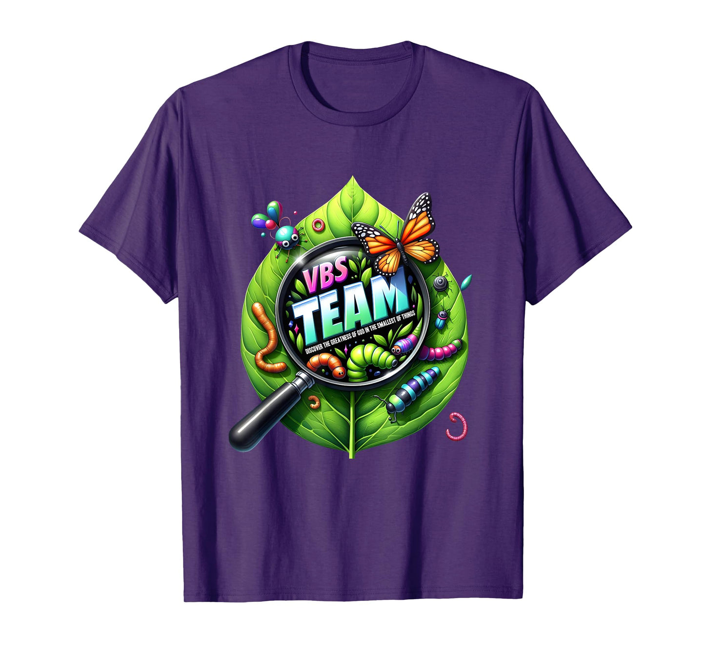 Magnified VBS Smallest Insects Adventure VBS Team 2025 T-Shirt
