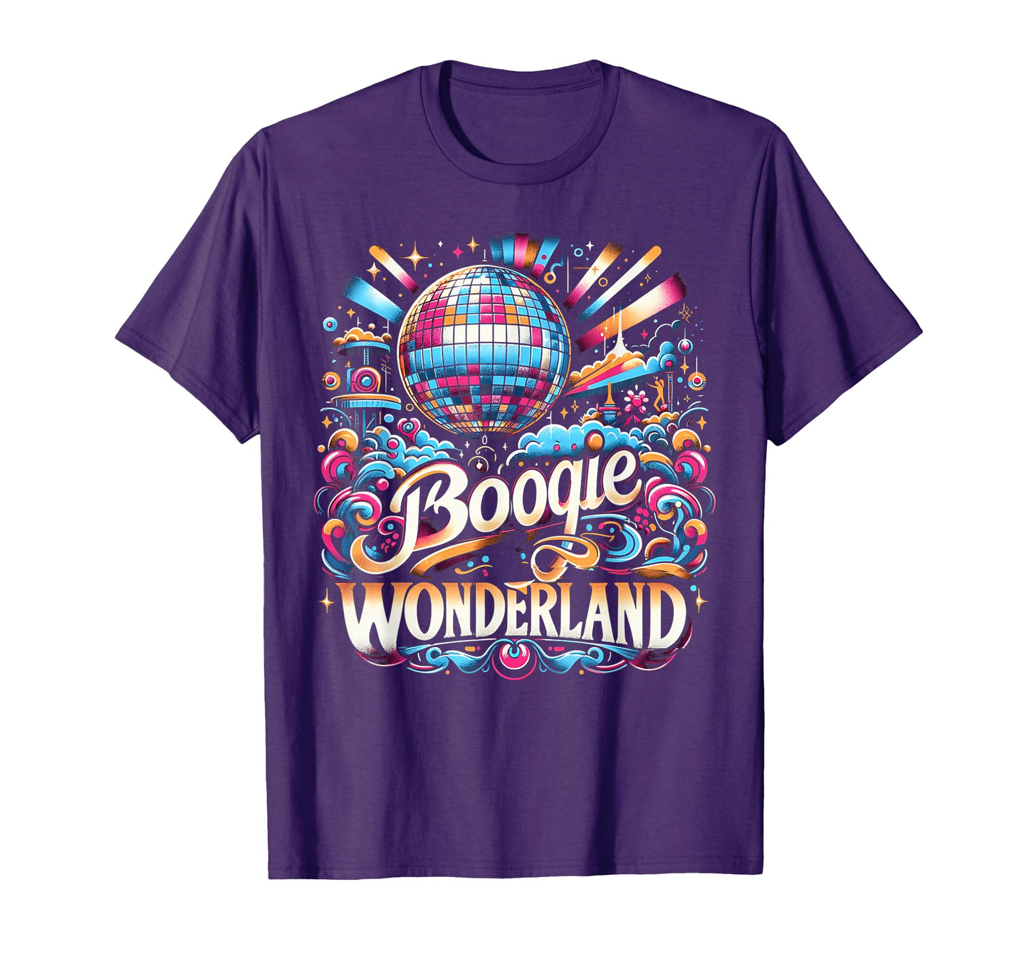 Boogie Wonderland Funny Graphic Tees T-Shirt