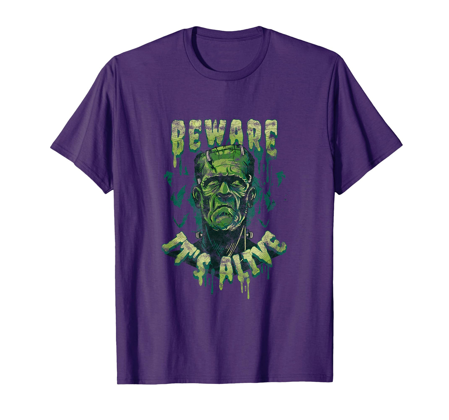 Beware It's Alive Frankenstein's Monster Halloween T-Shirt