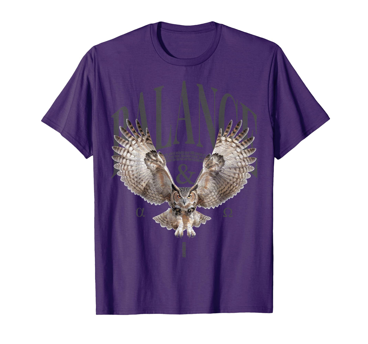 Elegant vintage night owl wild animal owls bird owl T-Shirt