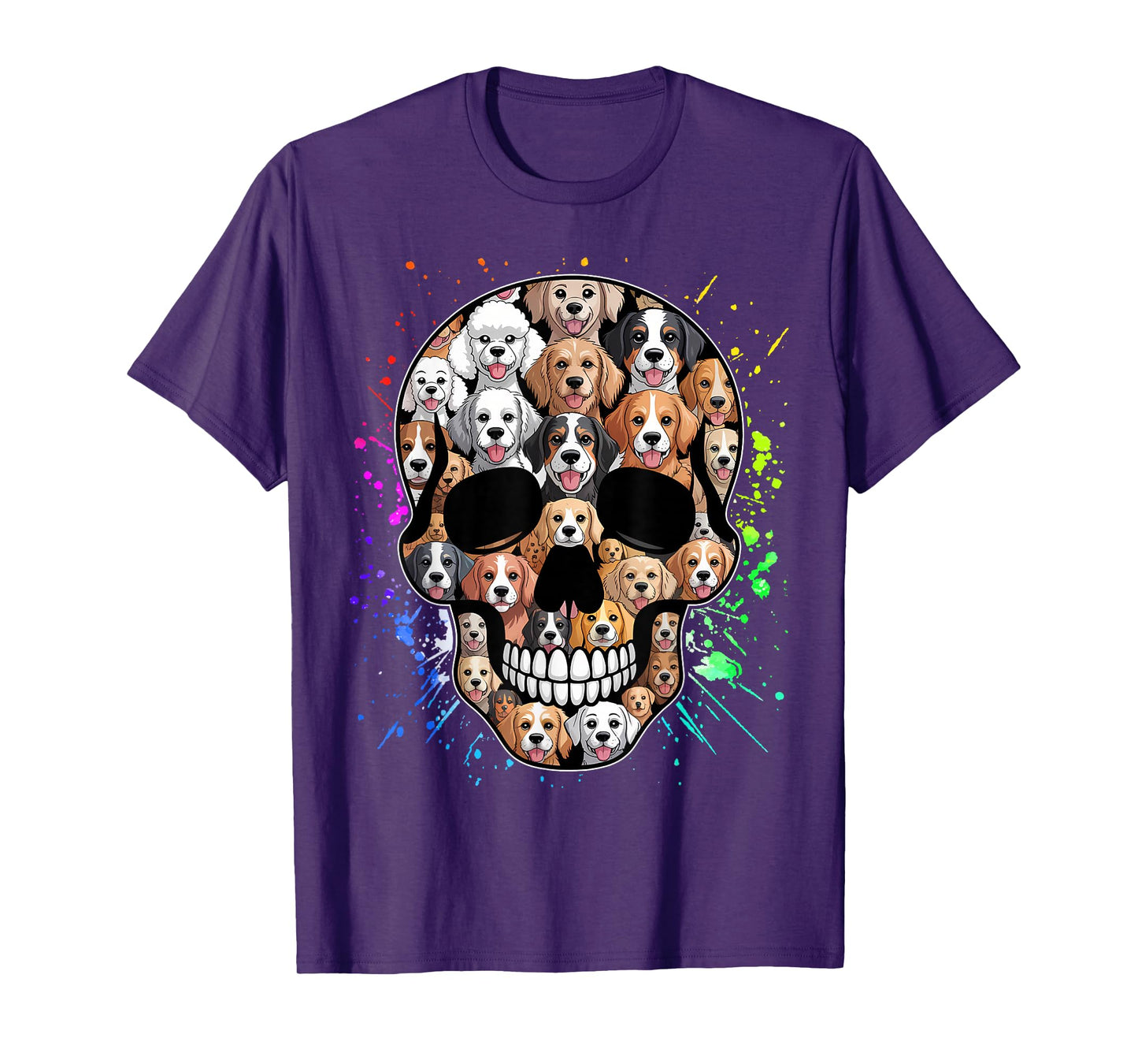 Dog Skull - Creepy Puppy Skeleton Costume Owner T-Shirt