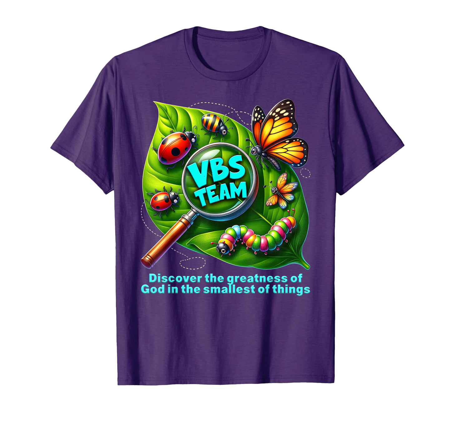VBS Team 2025 Magnified Smallest Insects Adventure VBS T-Shirt