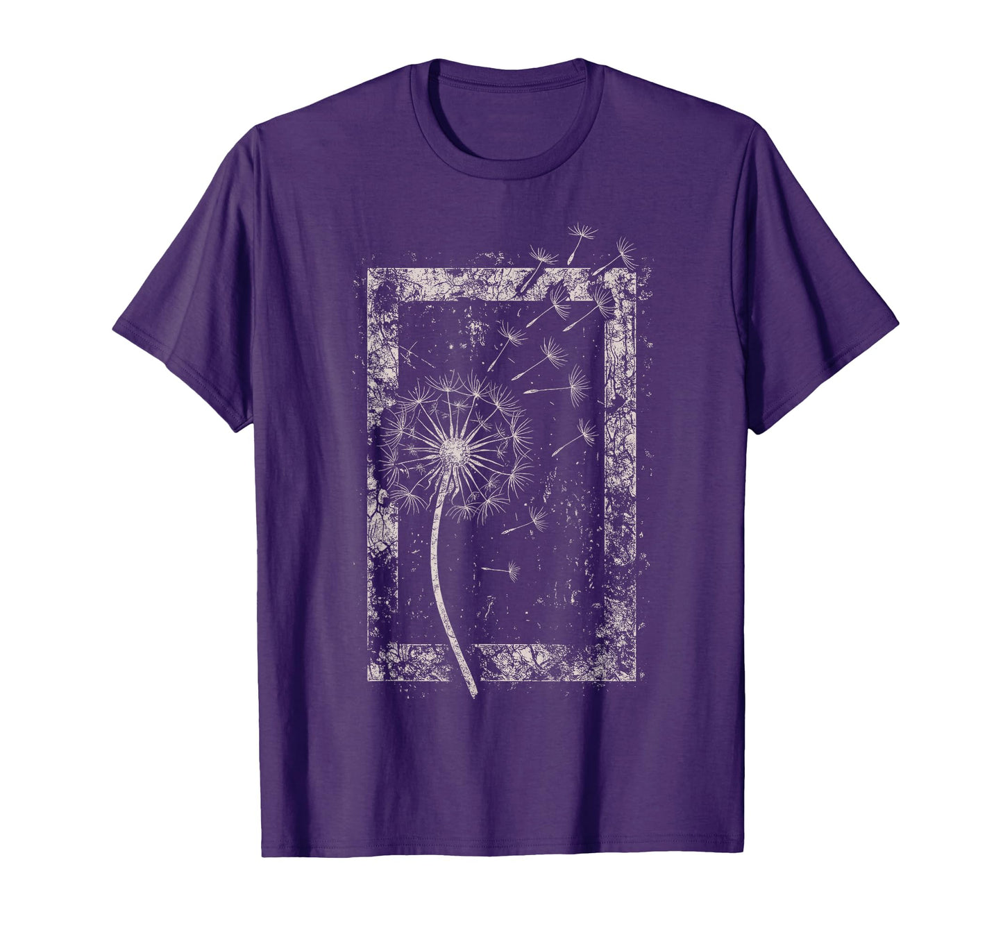 Dandelion Flower Grunge Alt Alternative Goth Gothic Y2K Art T-Shirt