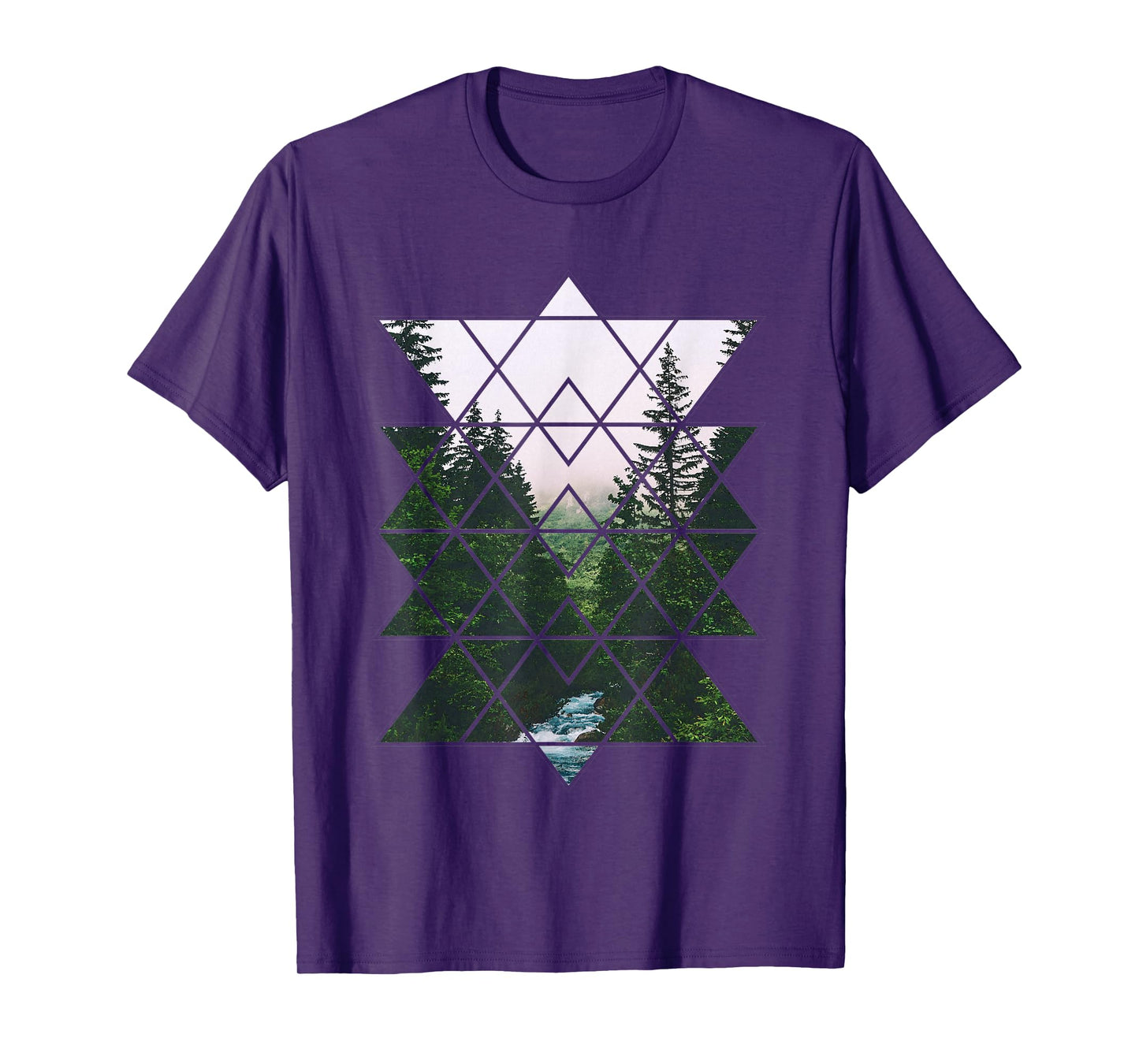 sacred geometric nature design for men & women T-Shirt