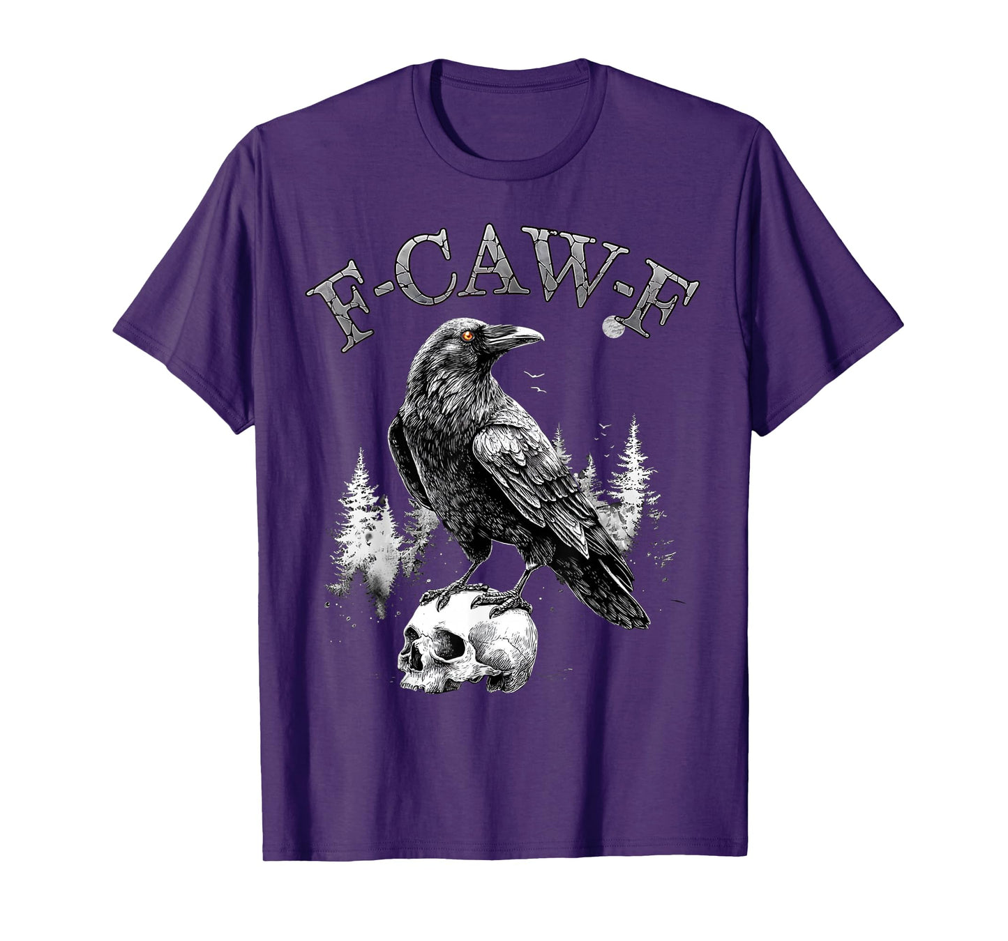 F-Caw-F Funny Crow Humor Quote Meme T-Shirt