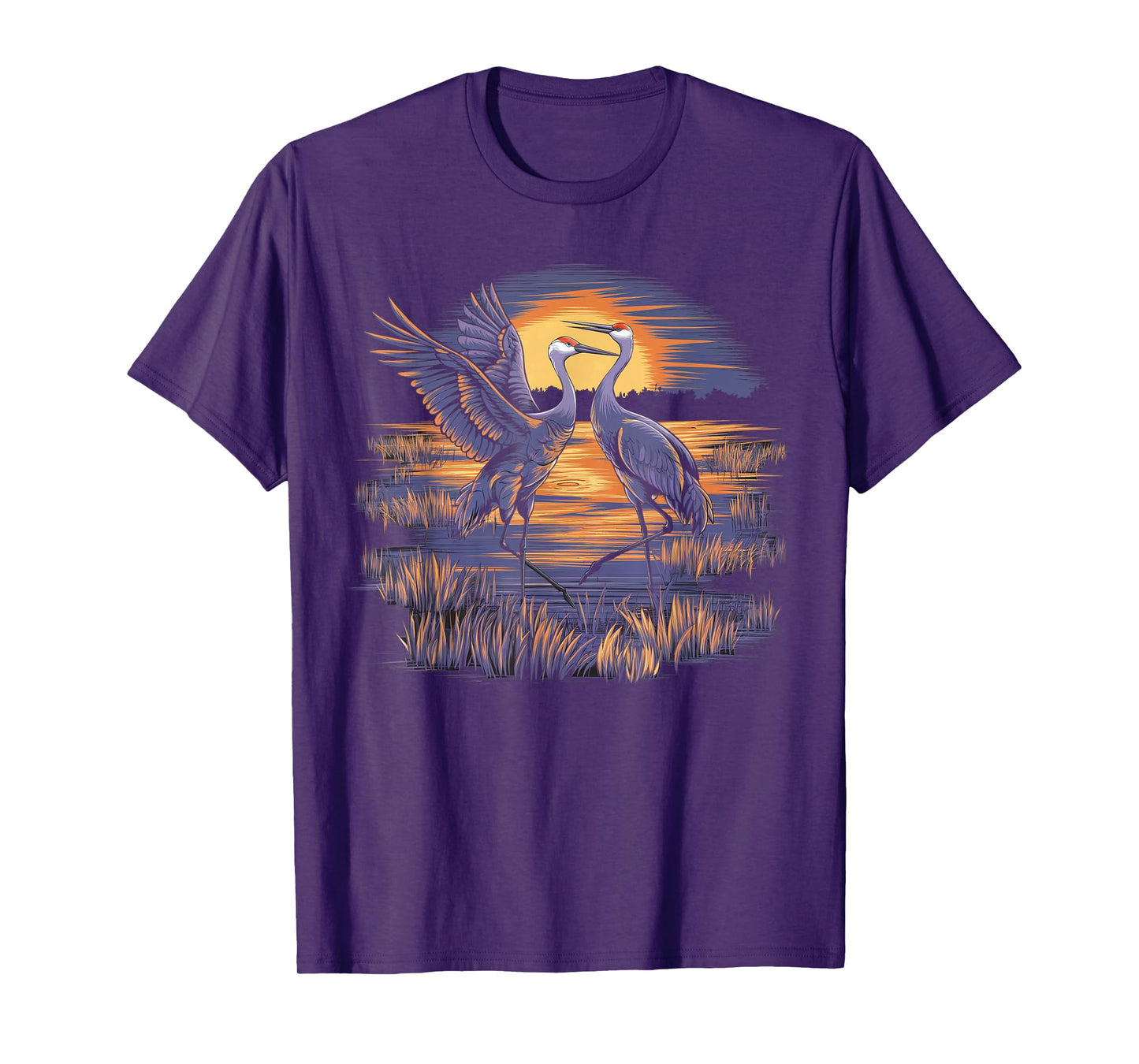 Sandhill Crane – Majestic Bird Lover Design T-Shirt