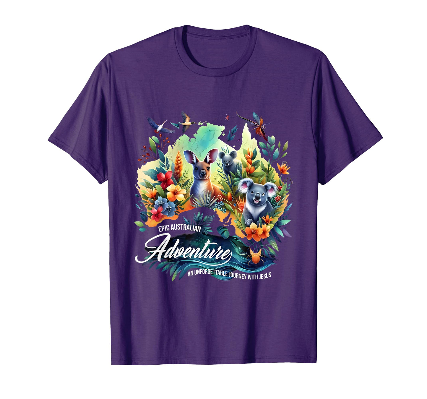 VBS 2025 Christian Youth Camp Epic Australian Adventure T-Shirt