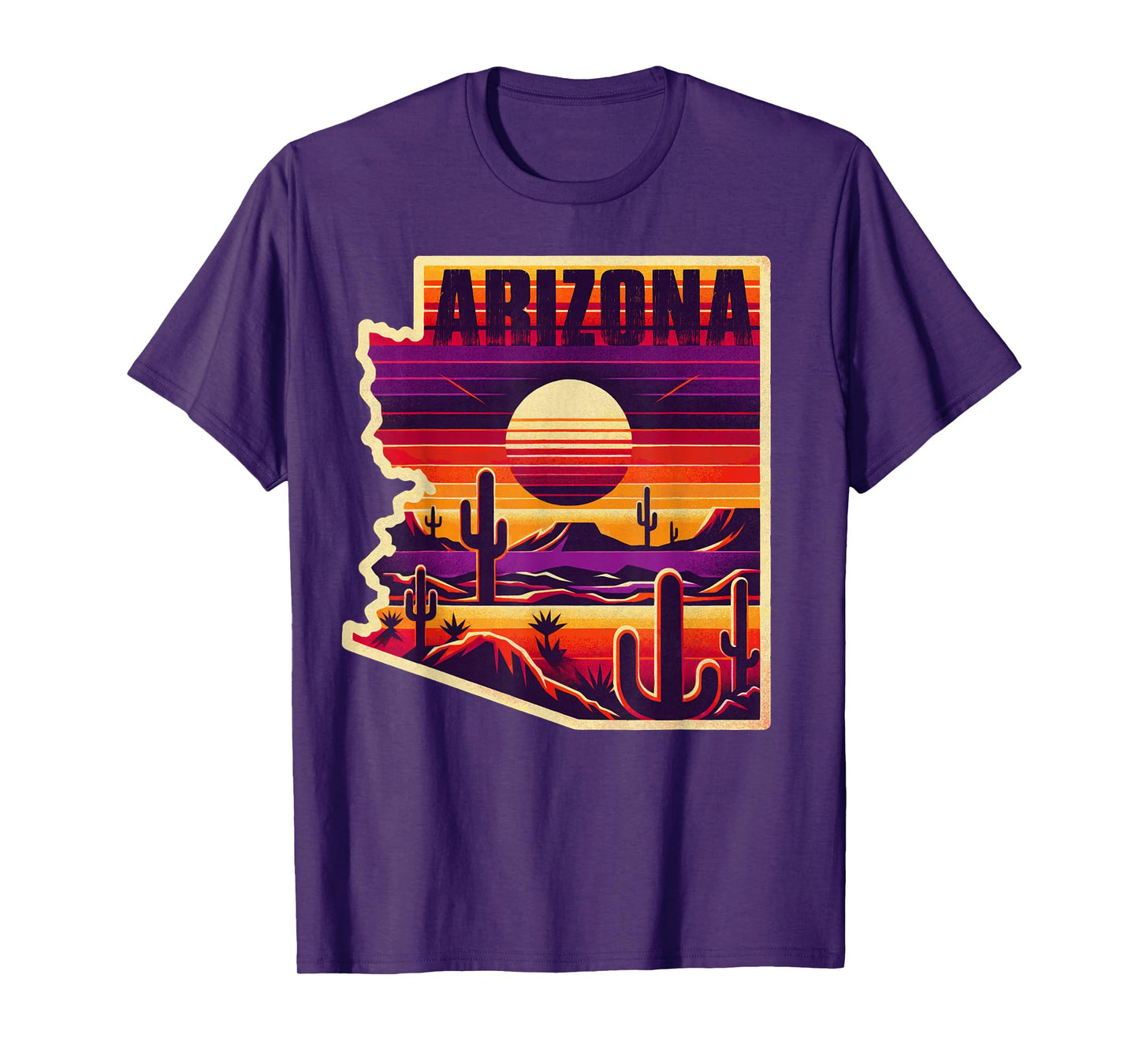 Arizona tshirt Love State Of Arizona Cactus Nature Outdoors T-Shirt