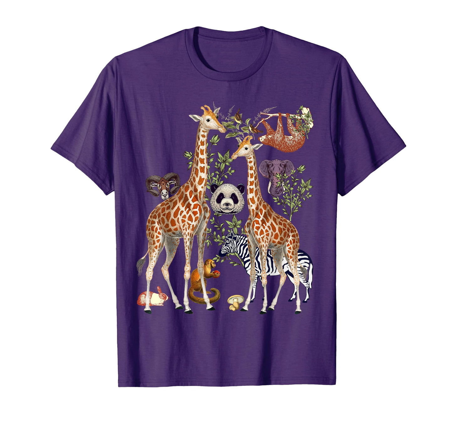 Jungle Animal Wildlife Safari Zoo Theme Wild Animals Forest T-Shirt