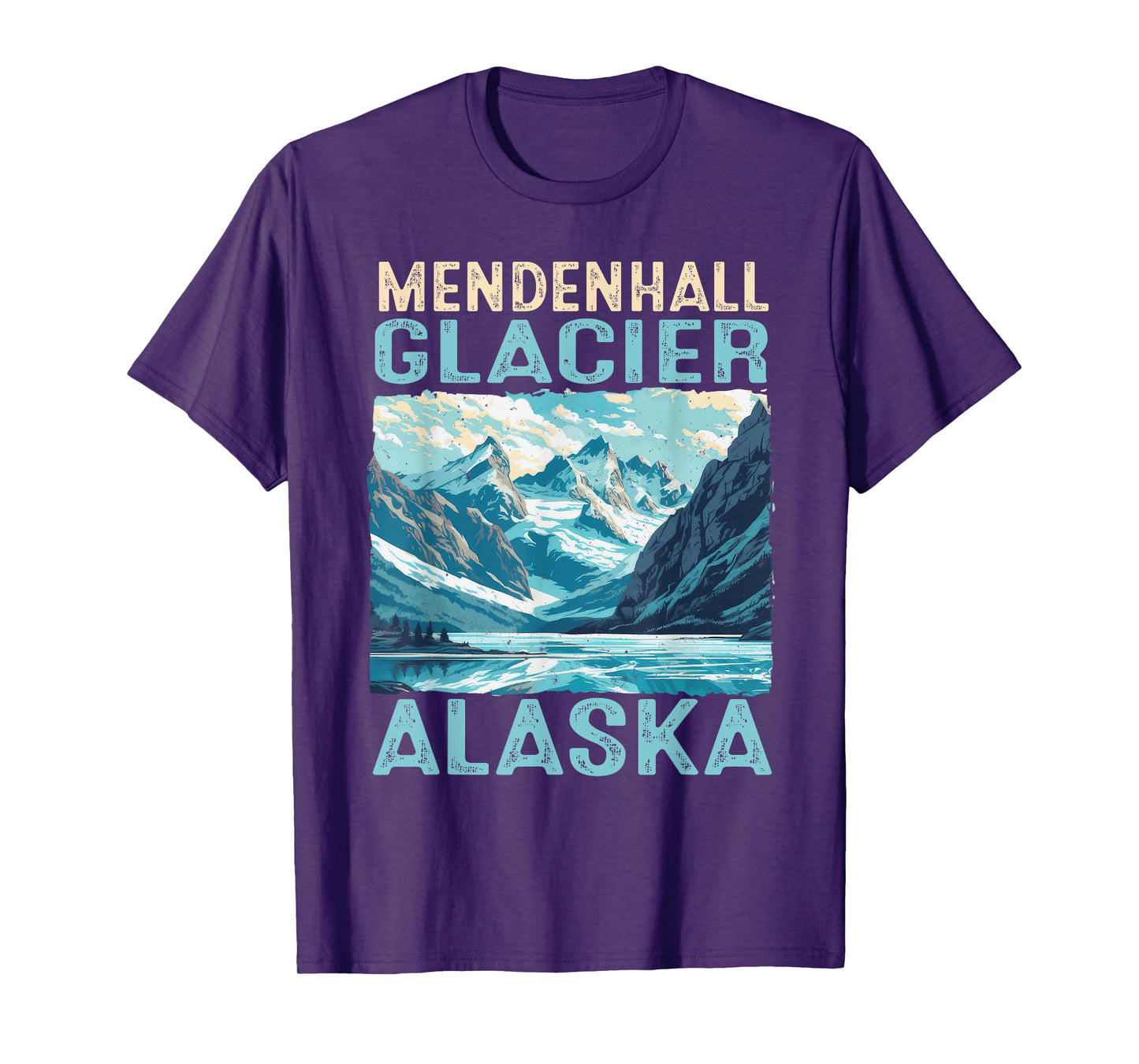 Mendenhall Glacier Alaska Hiking Nature Outdoor T-Shirt