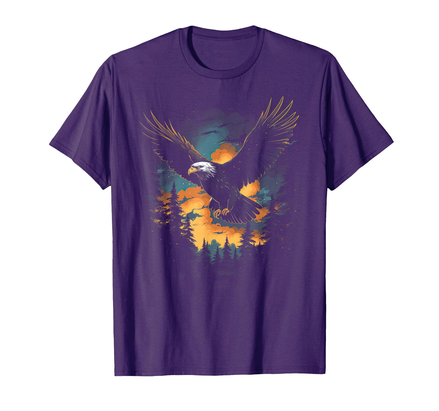 Eagle Forest Animal Wildlife T-Shirt