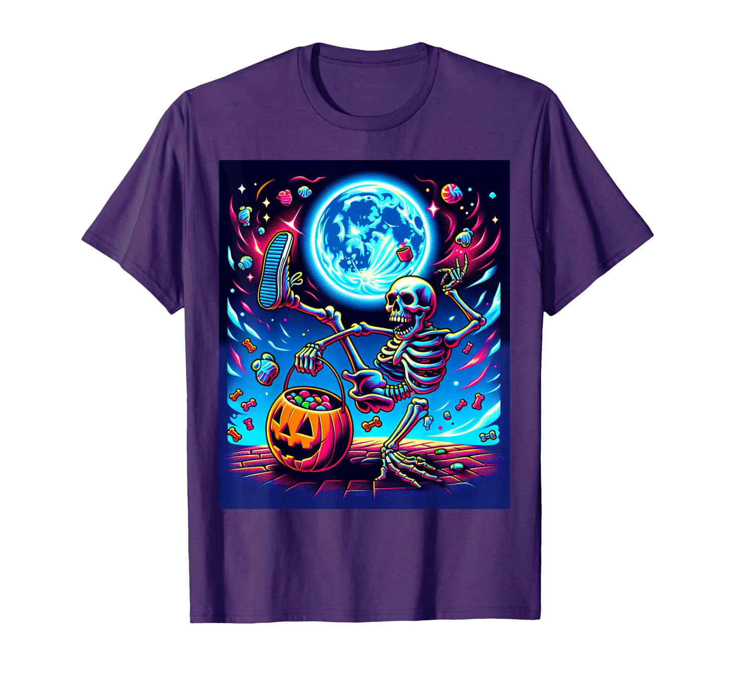 Breakdancing Skeleton T-Shirt