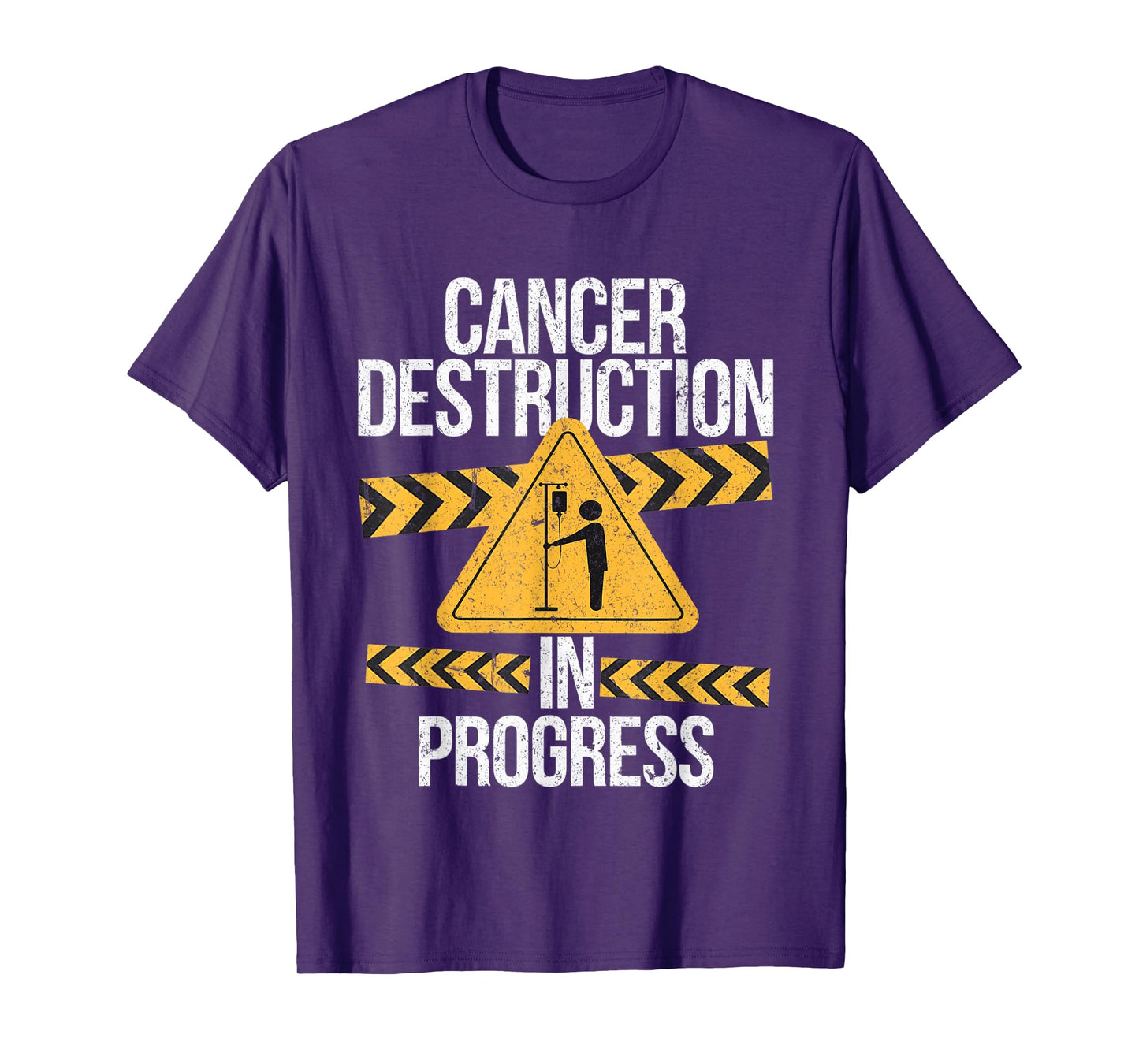 Cancer Destruction in Progress Cancer Survivor Fighter T-Shirt