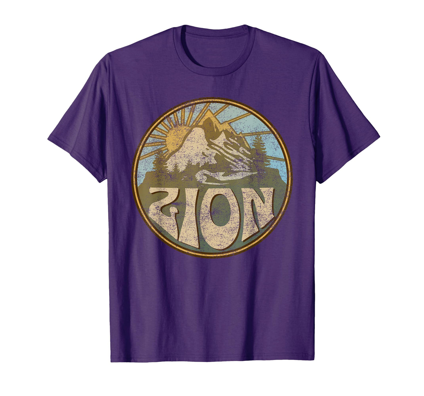 Zion National Park Utah Nature Mountains Hiking Outdoors T-Shirt