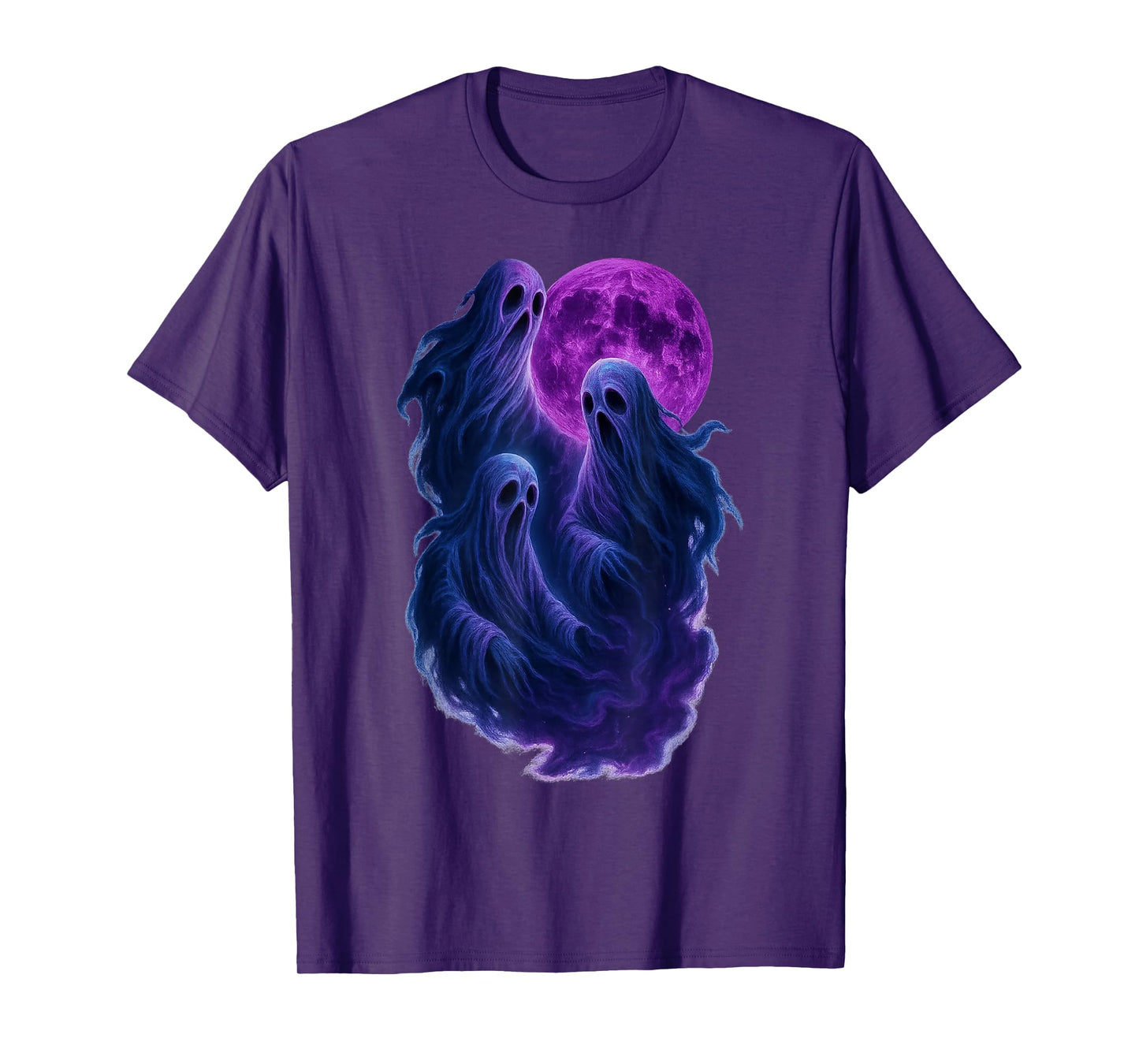 Cute 3 Ghost Gang Funny Halloween Spooky Season T-Shirt