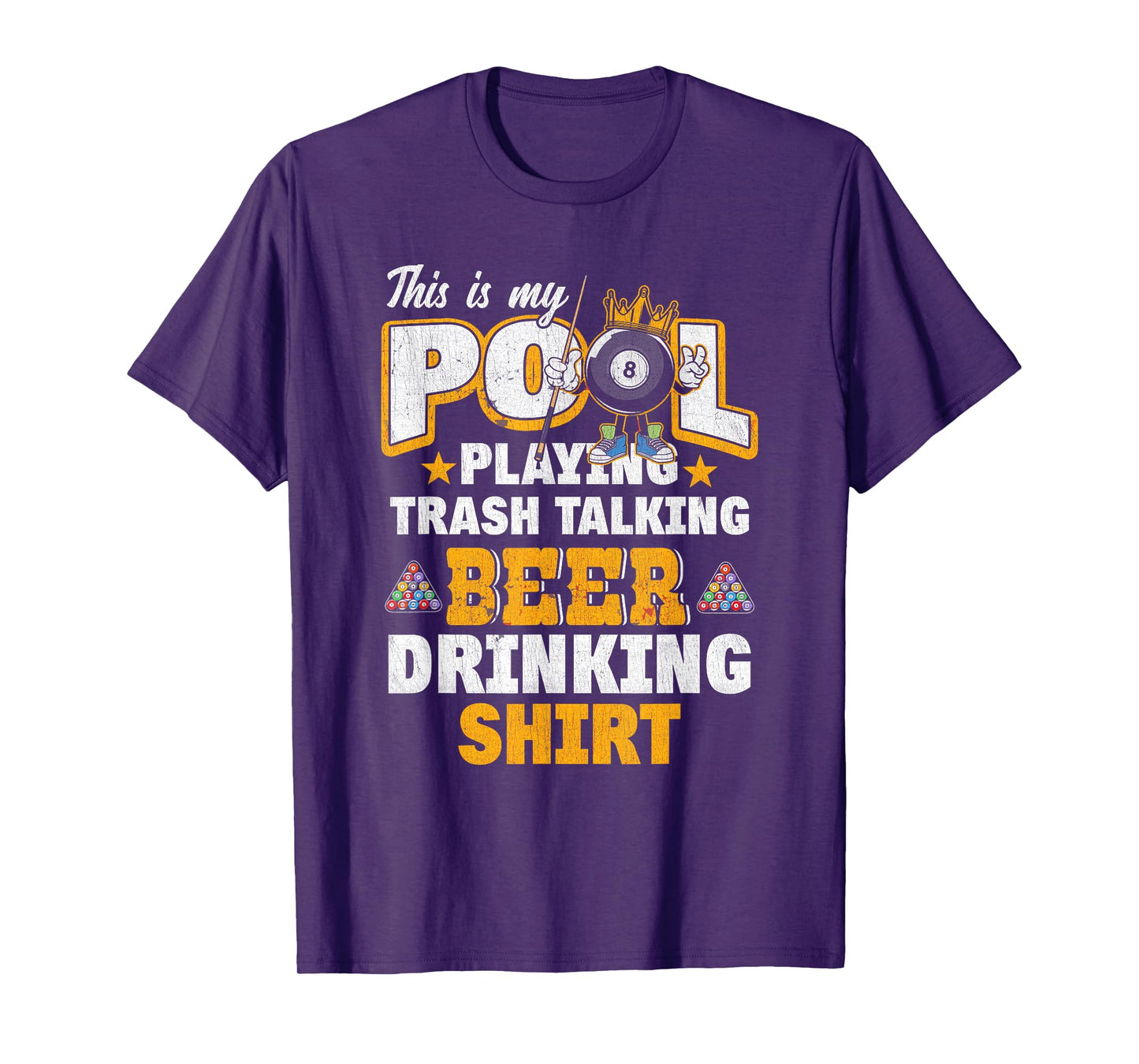 This Is My Pool Playing Trash Talking Beer Drinking Shirt T-Shirt