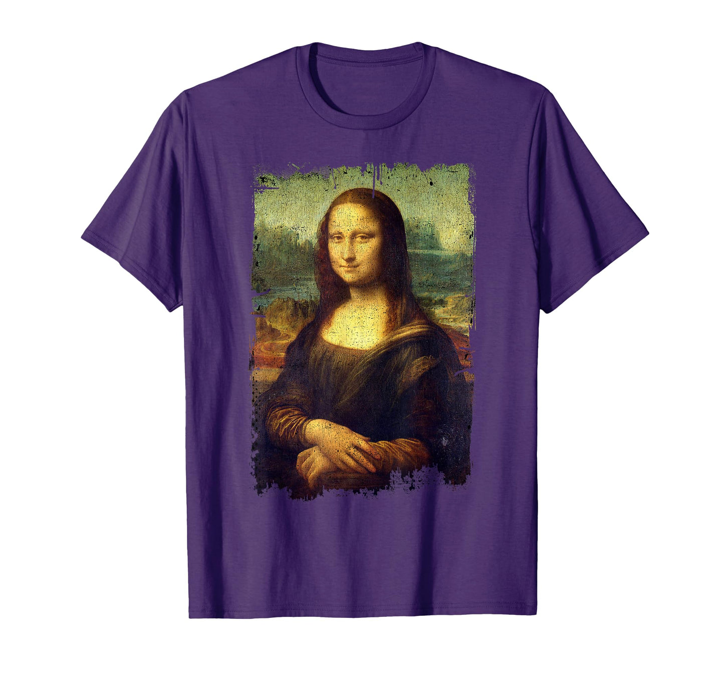 Mona Lisa by Leonardo da Vinci Famous Painting T-Shirt