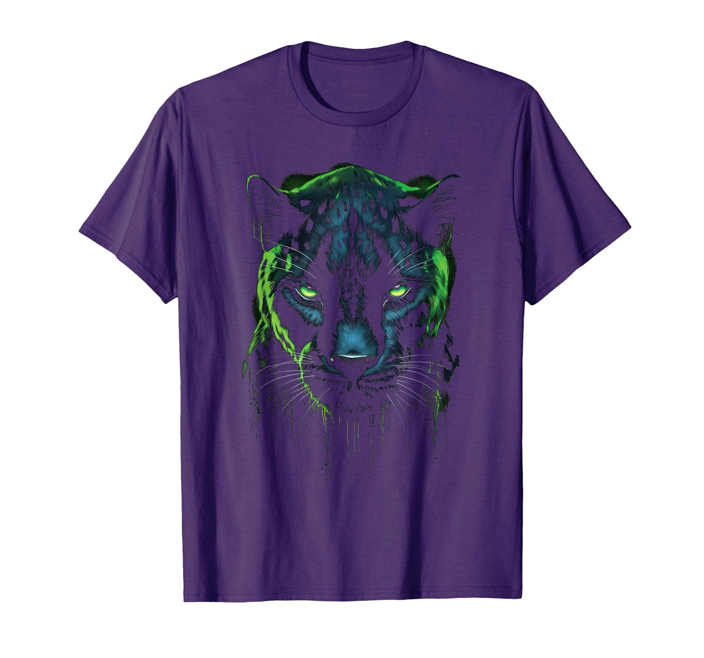 Panther with beautiful green eyes black panthers T-Shirt
