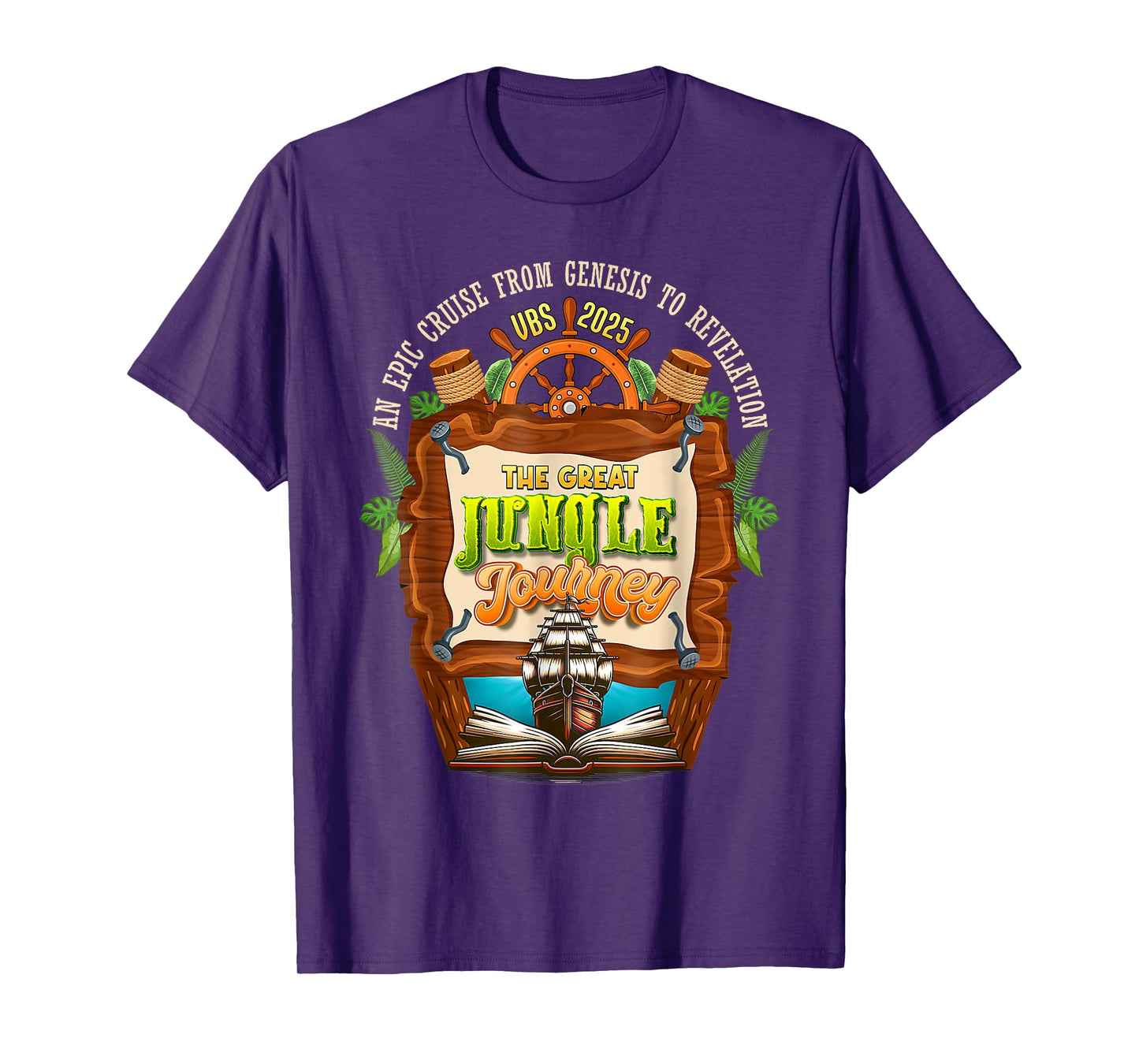 Jungle Journey VBS 2025 Vacation Bible School Summer Camp T-Shirt